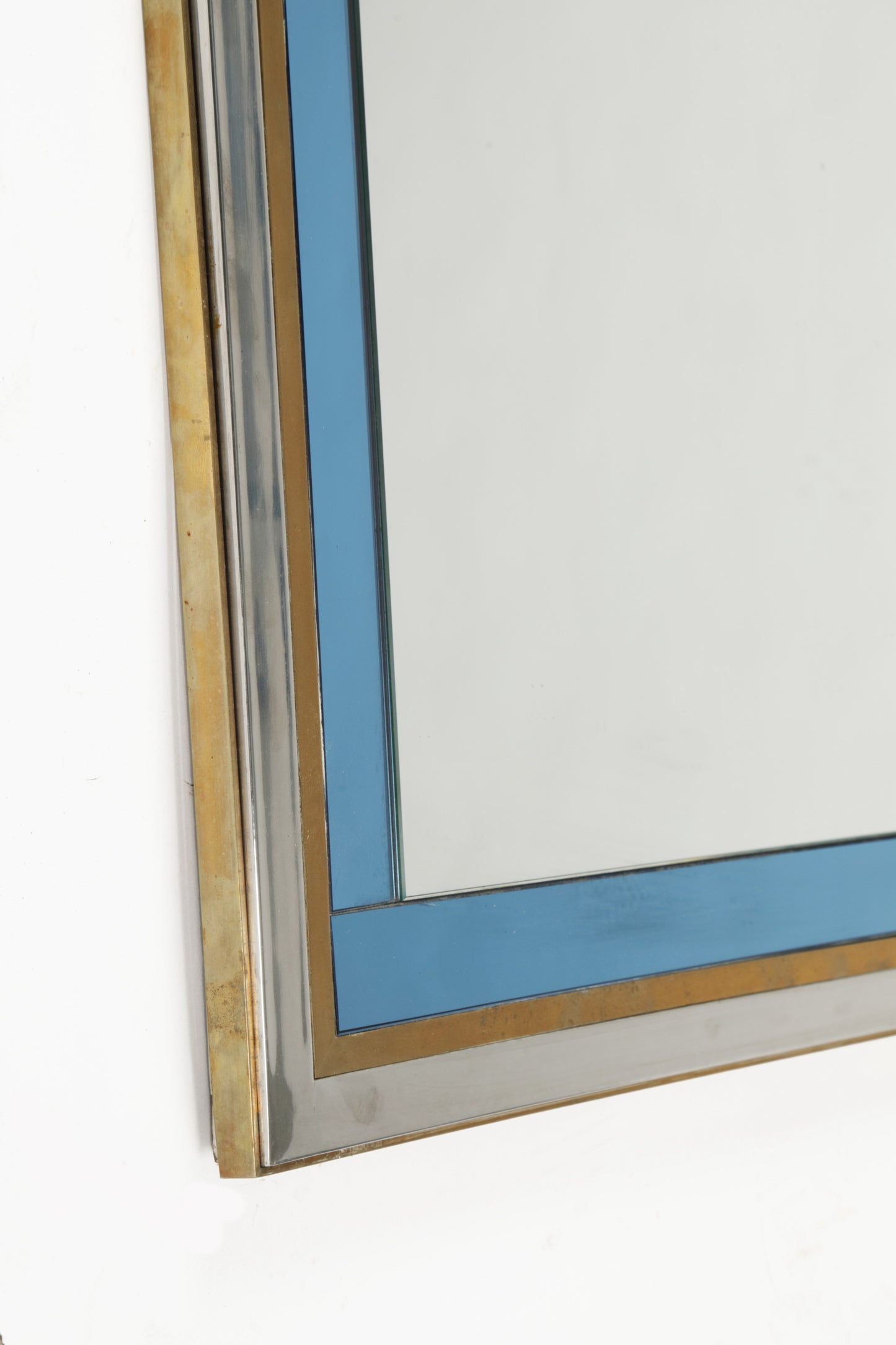 70's square mirror