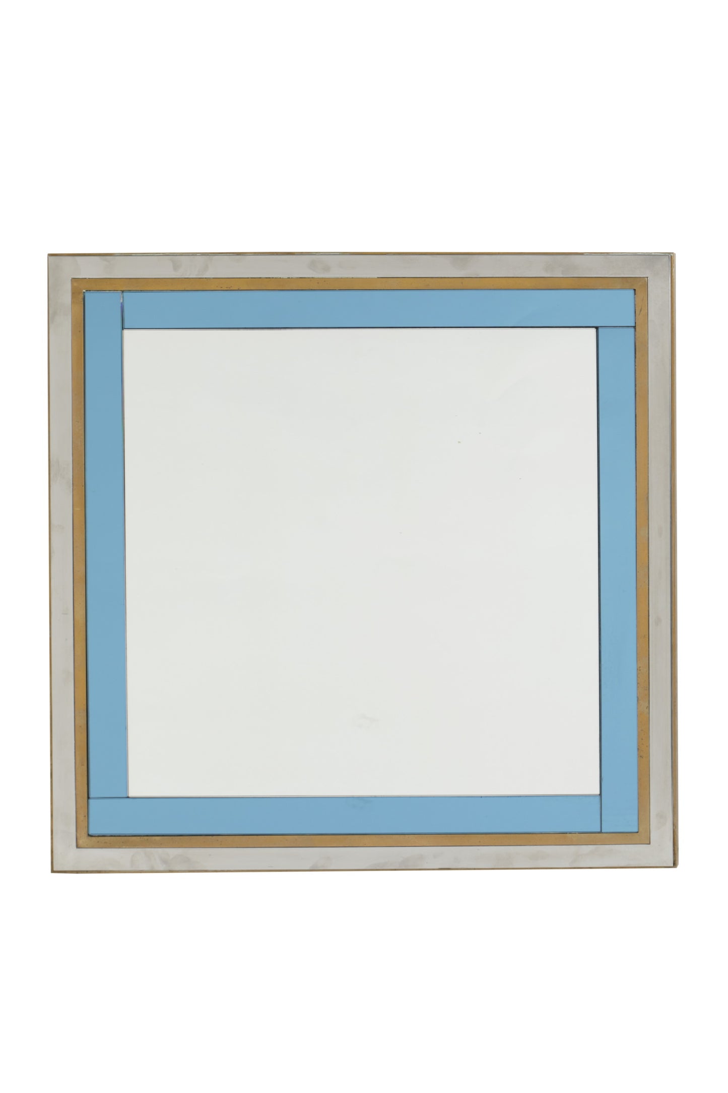 70's square mirror