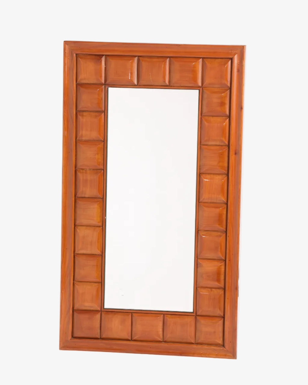 Mirror in ashlar wood attributable to Paolo Buffa