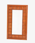 Mirror in ashlar wood attributable to Paolo Buffa
