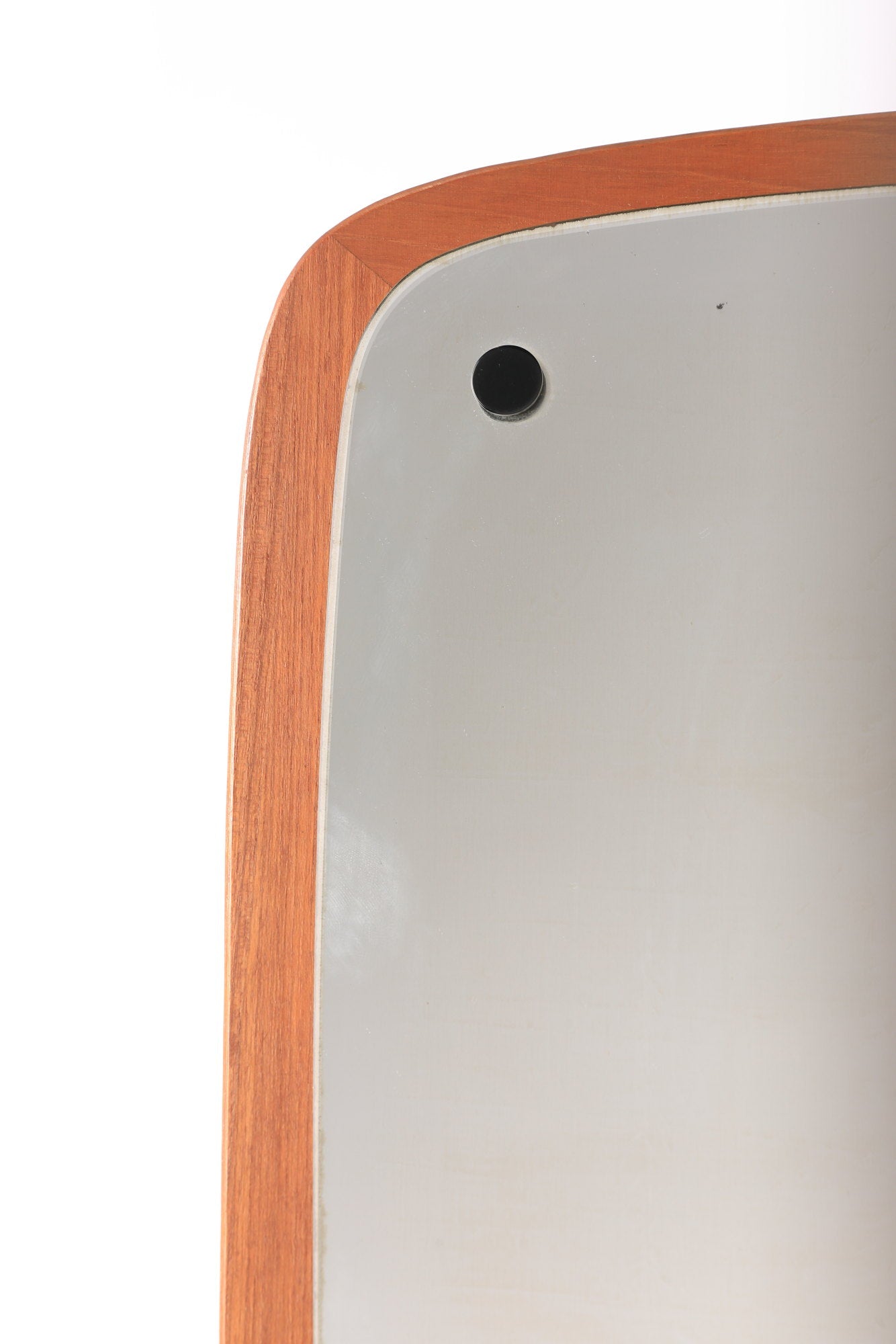 Mirror in teak from the 70s