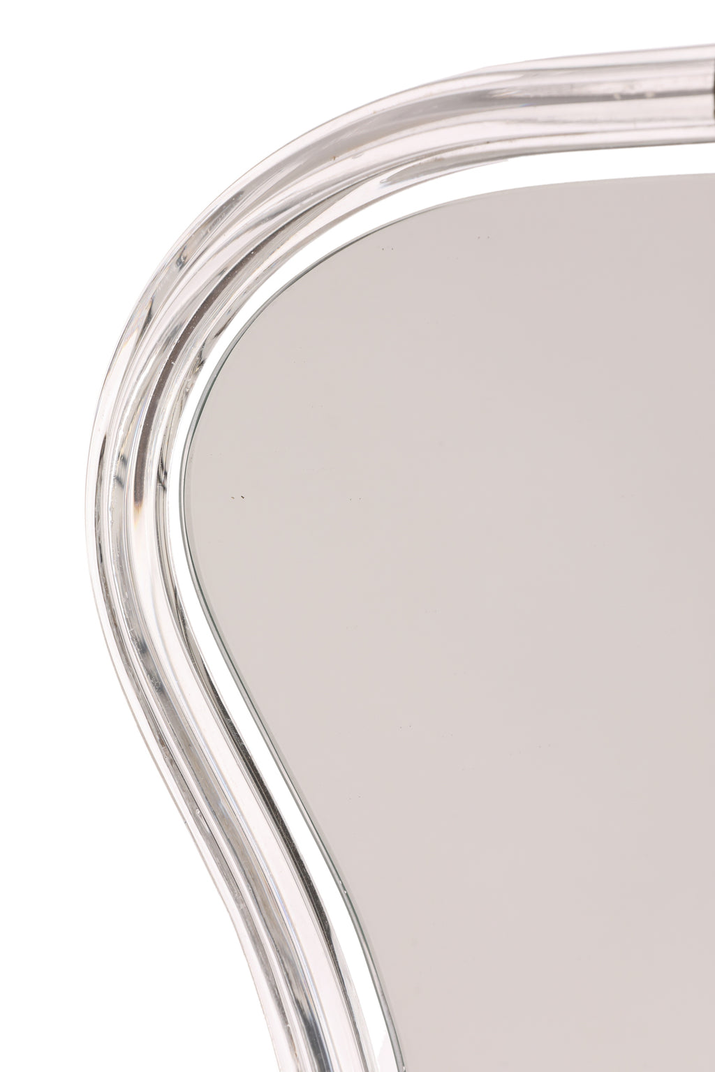 Shaped mirror in Murano glass