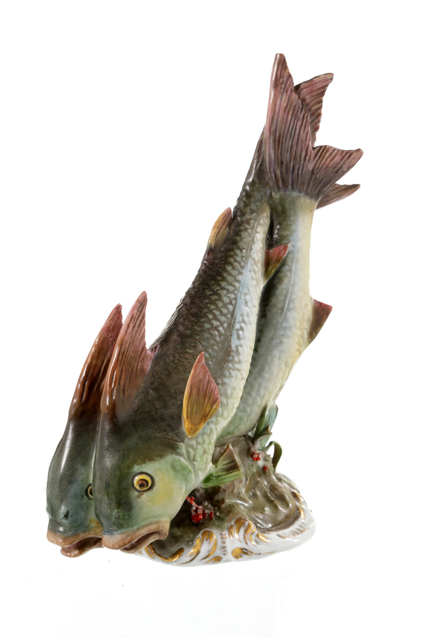 Capodimonte fish statue 60s