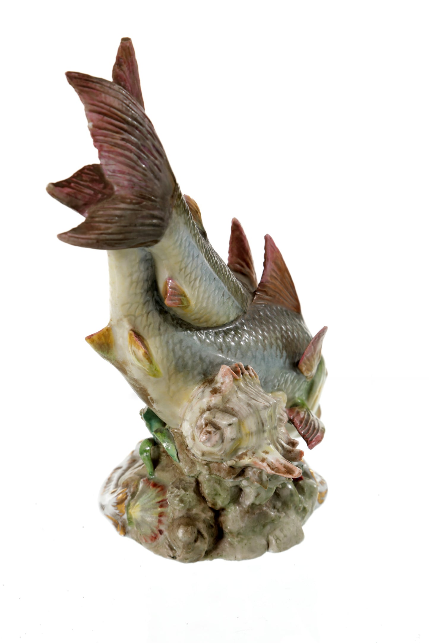 Capodimonte fish statue 60s