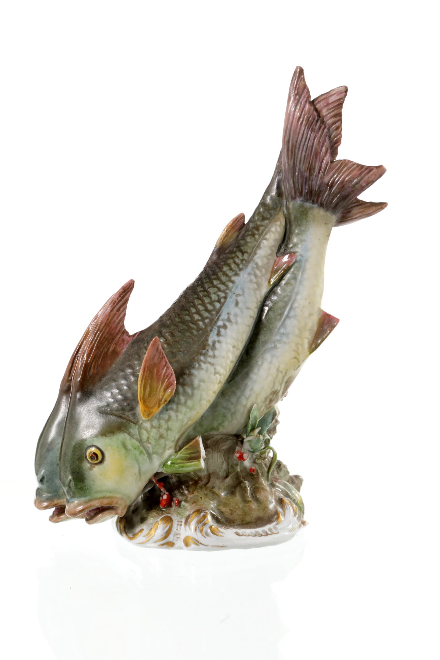 Capodimonte fish statue 60s