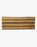 1970s Moroccan mat with red stripes