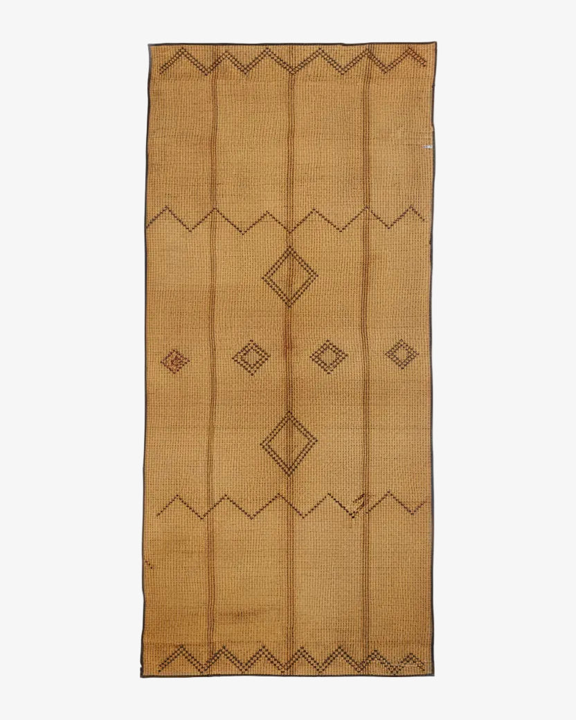 Stuoia Marocchina anni 70 motivi geometrici