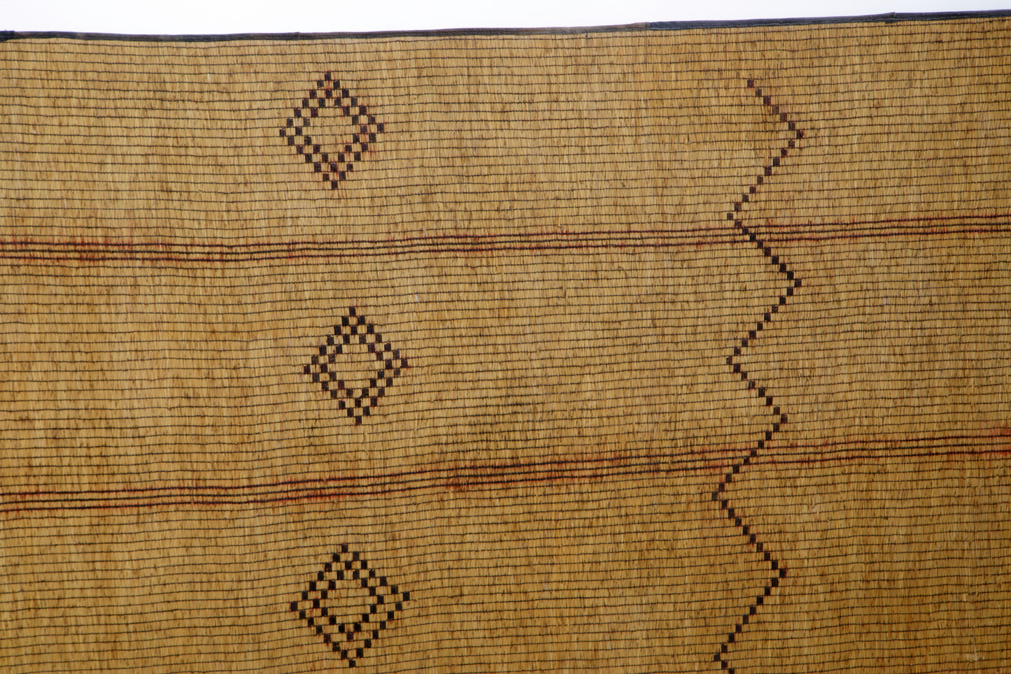 Stuoia Marocchina anni 70 motivi geometrici