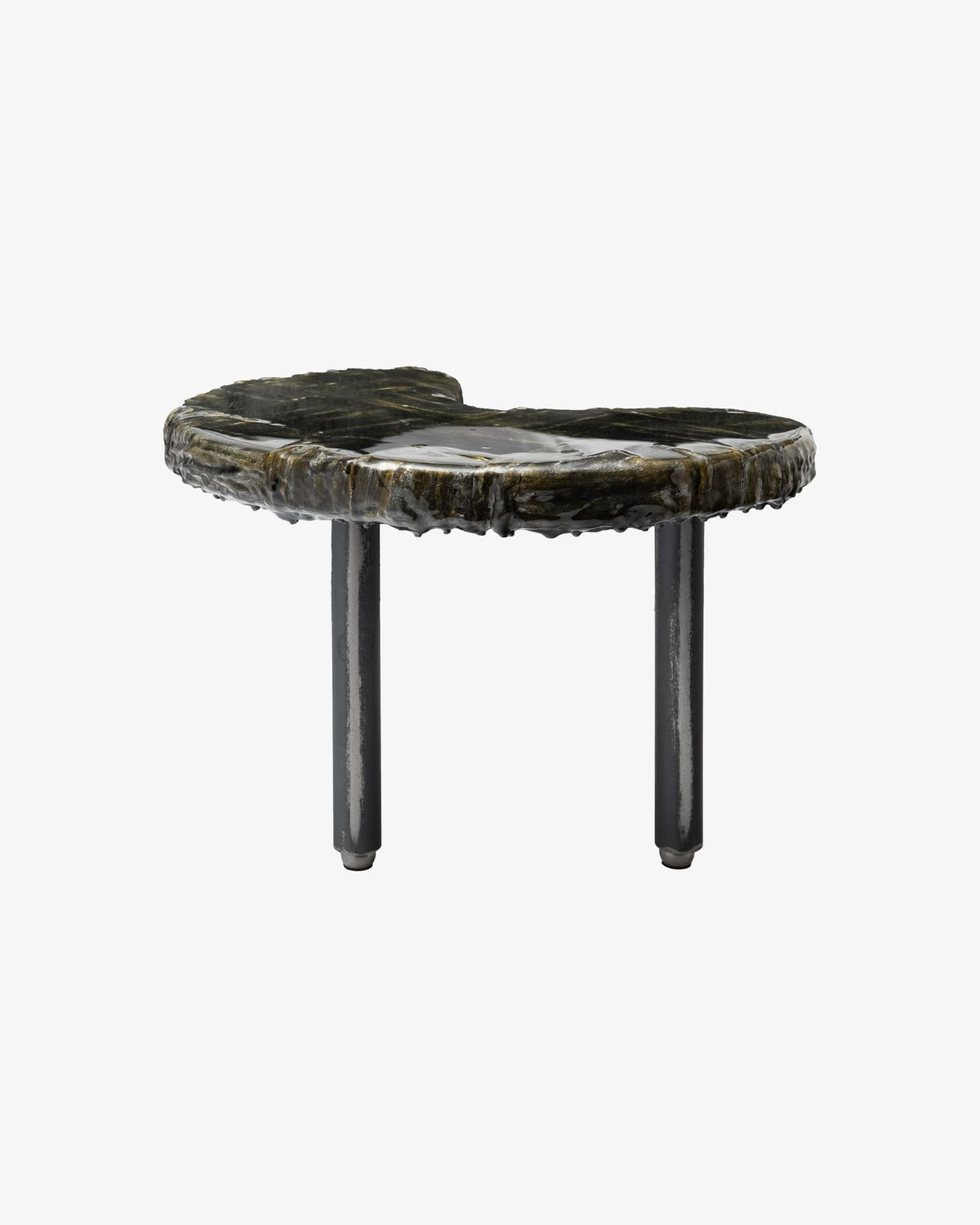 Virgola piccola con rilievi Nera - Livia Rebecchini Interiors per COALAN Art Designers