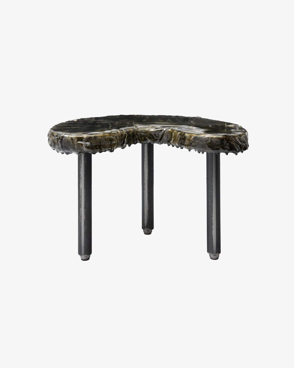Virgola piccola con rilievi Nera - Livia Rebecchini Interiors per COALAN Art Designers