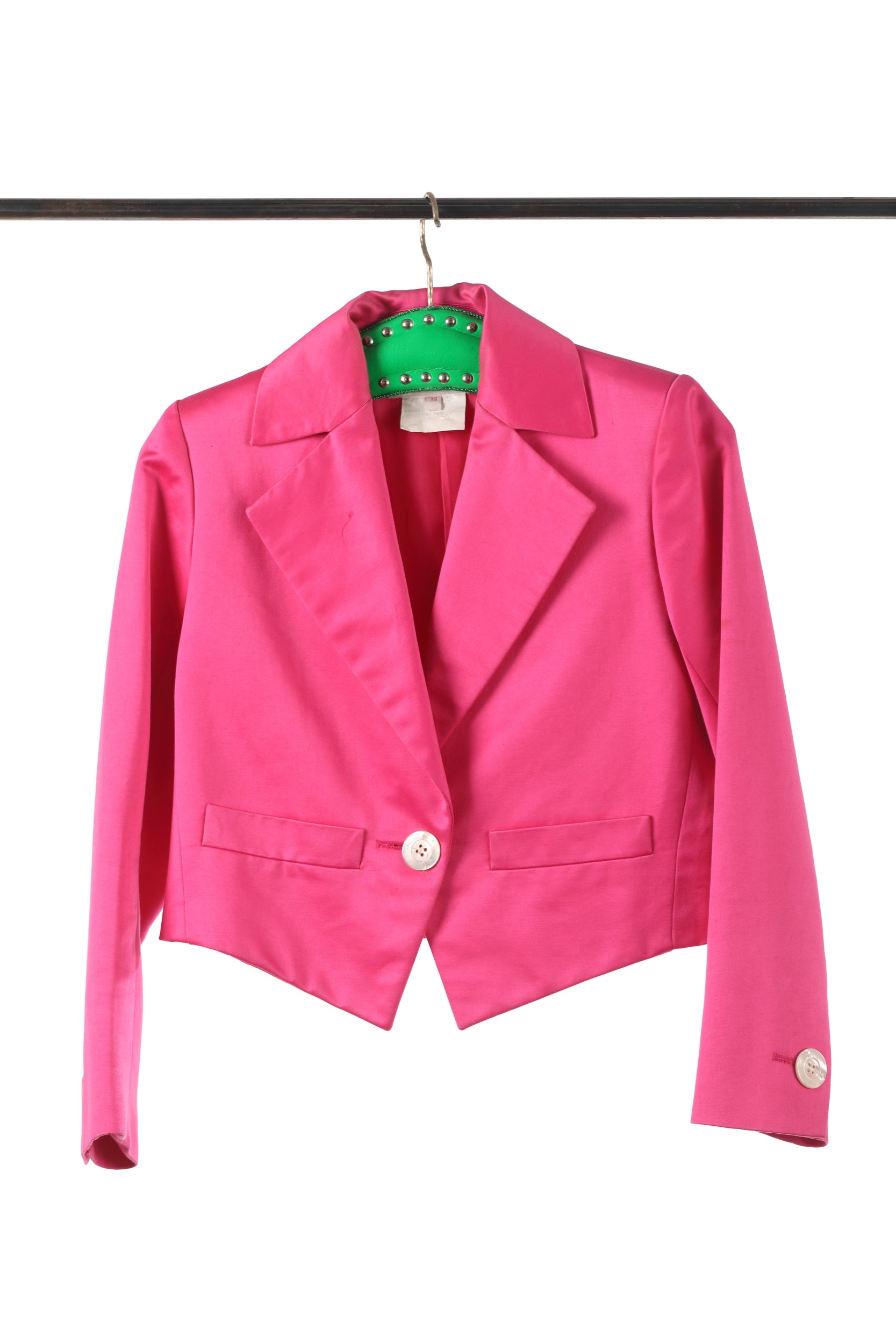 Tailleur Yves Saint Laurent rive gauche fucsia