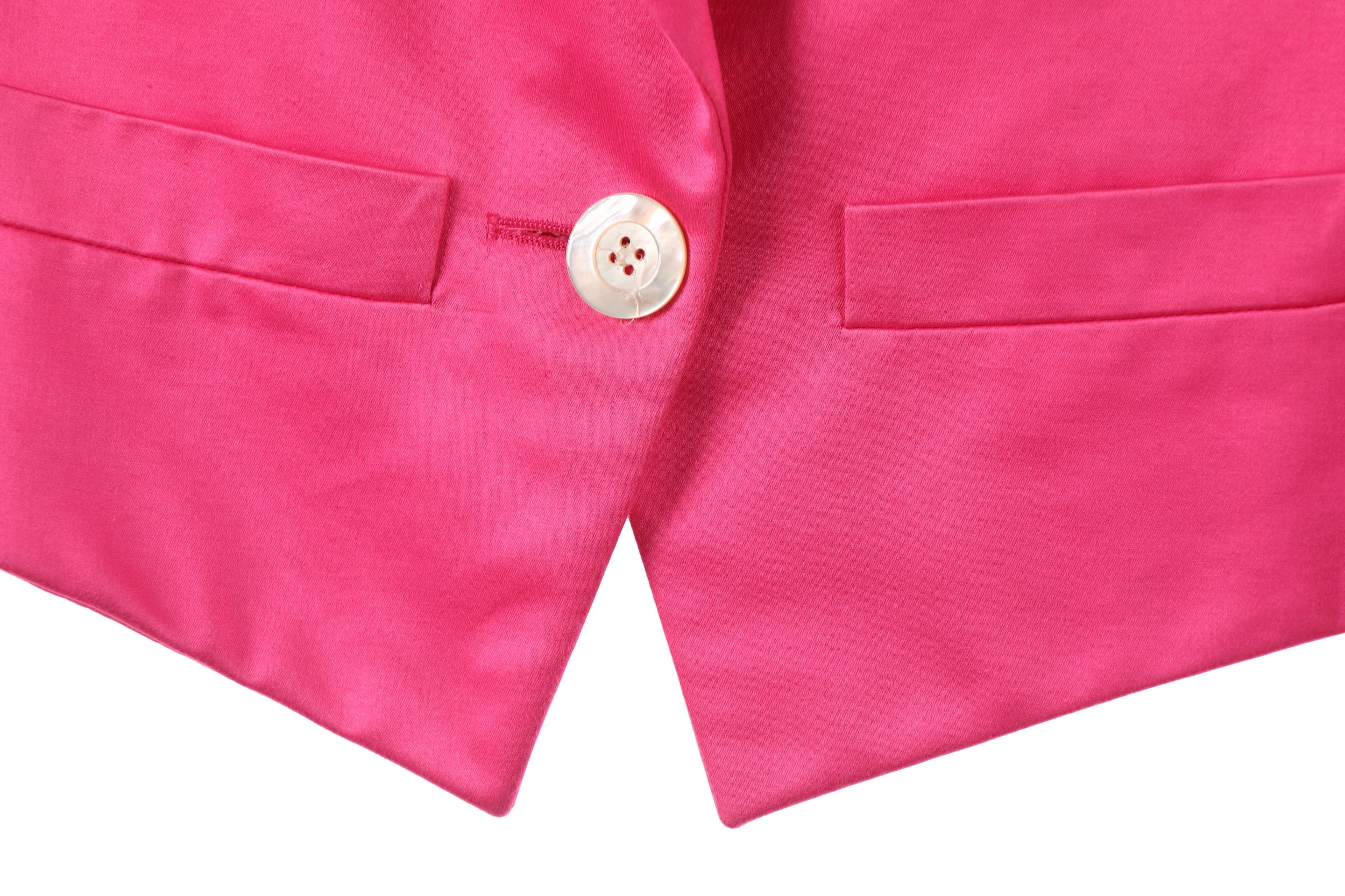 Tailleur Yves Saint Laurent rive gauche fucsia