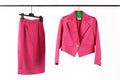 Tailleur Yves Saint Laurent rive gauche fucsia
