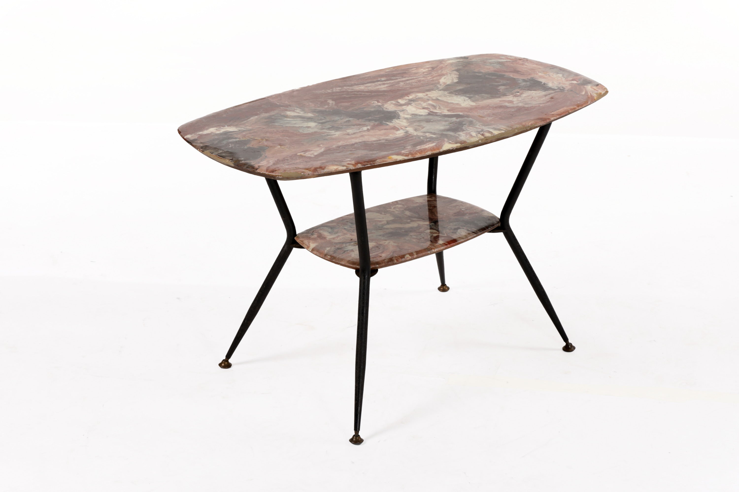50's table with marble top