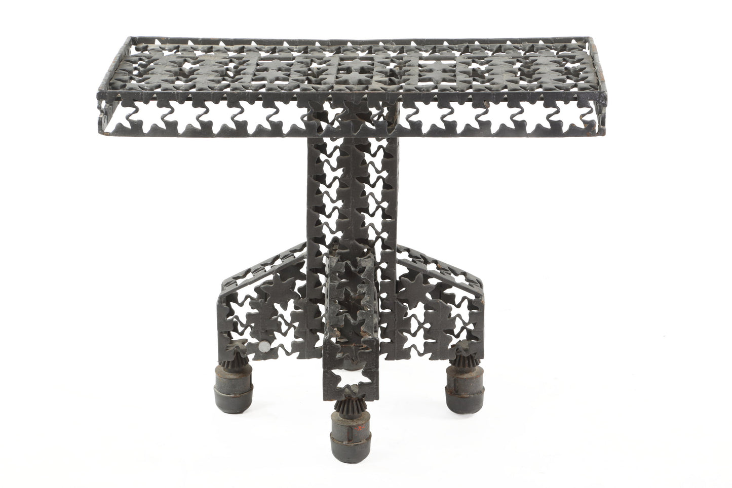 Wrought iron console table from the 70s