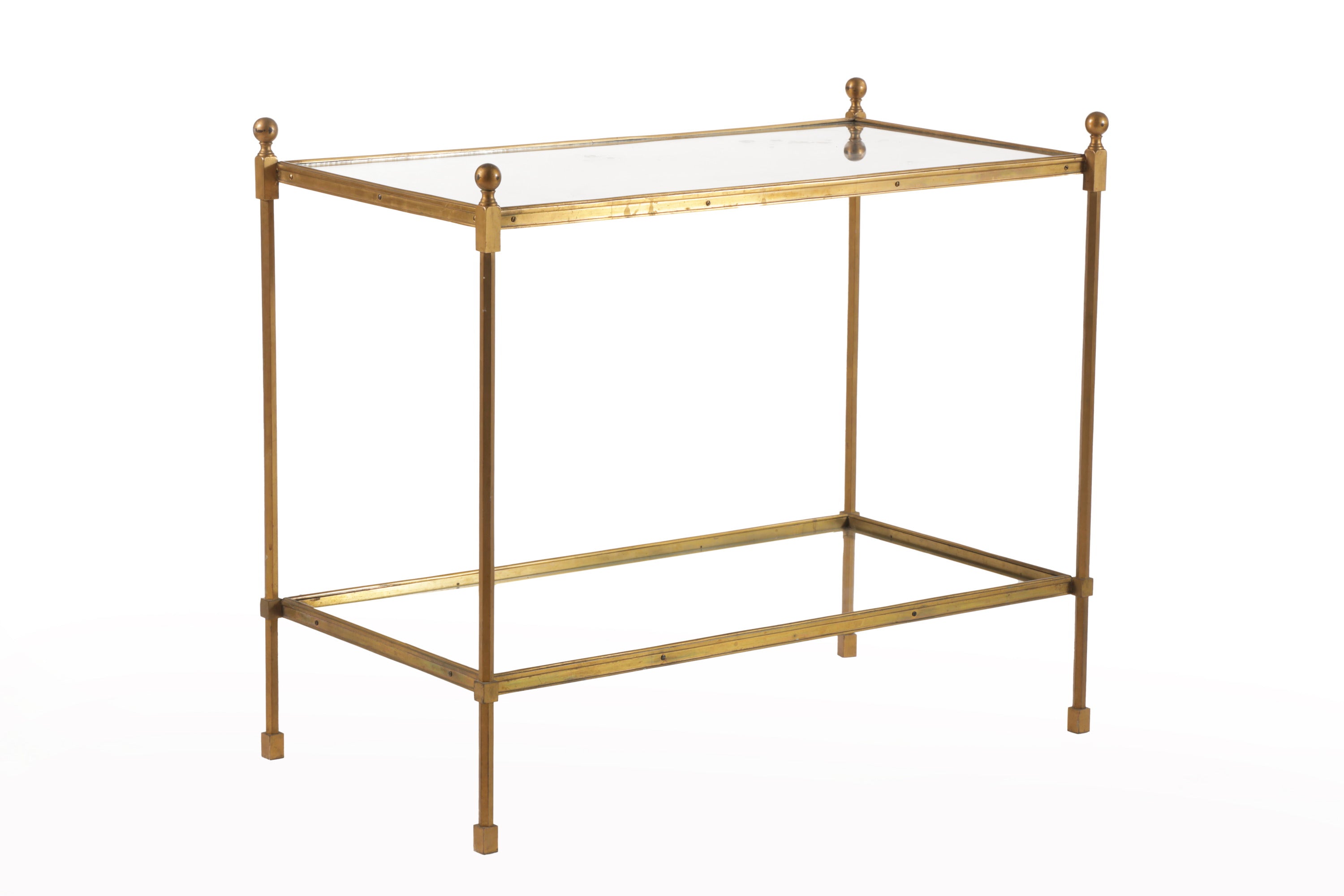 70's double shelf table