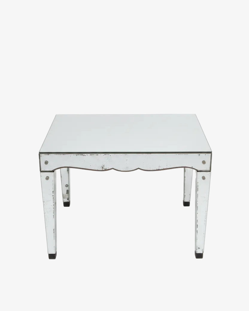 1940s French mirrored table