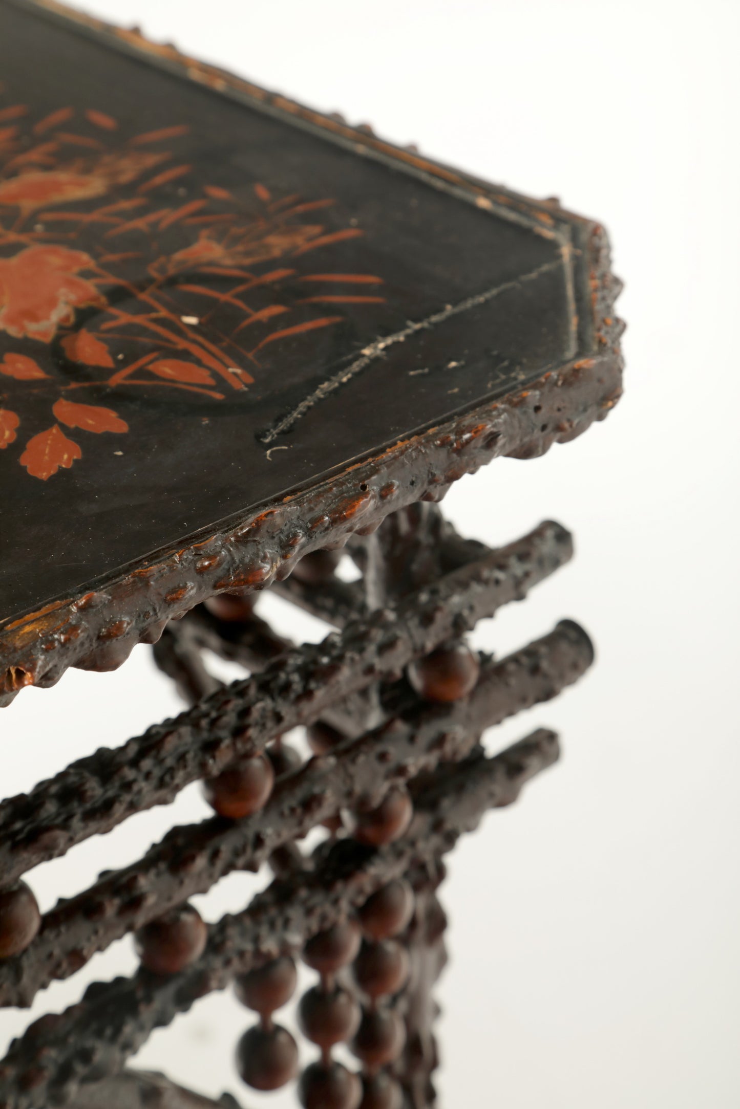 Chinoiseire lacquered table from the early 1900s