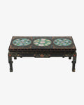 Cloisonne lacquered table, early 20th century