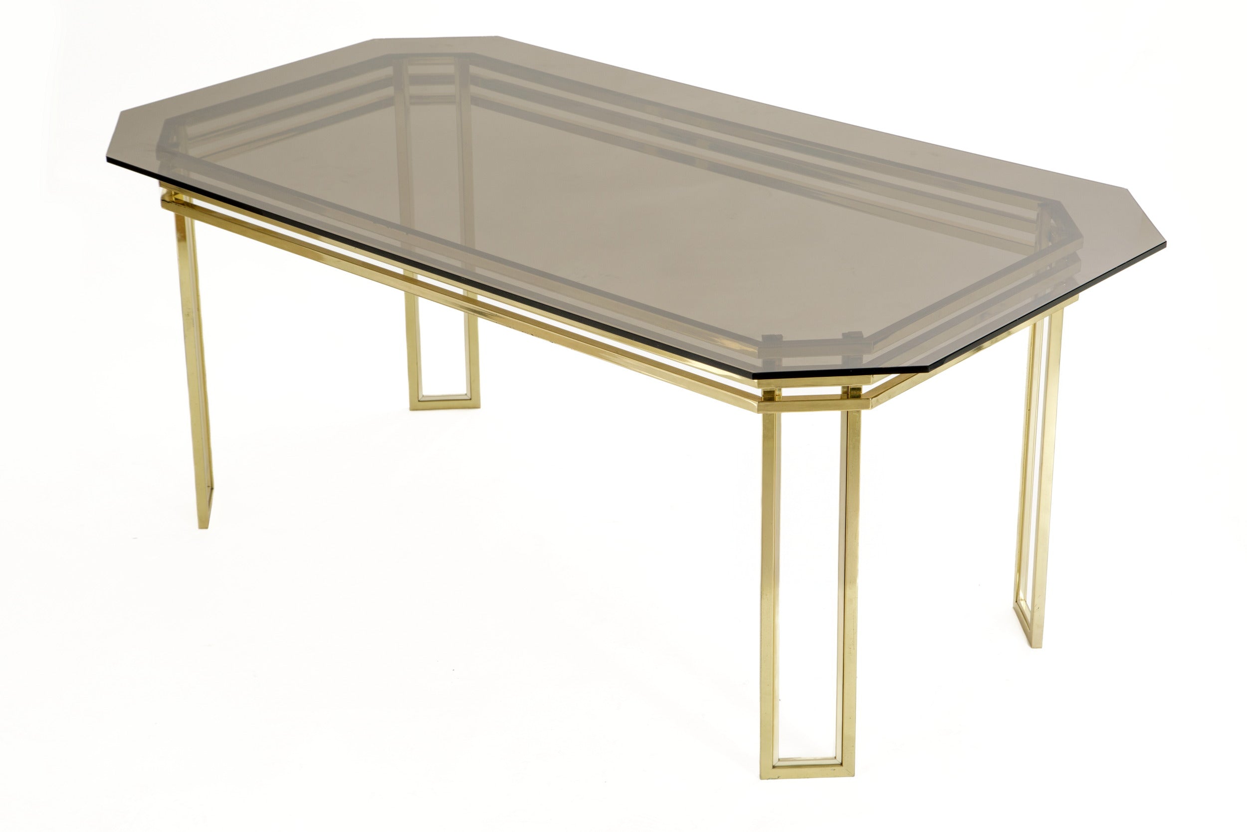 Rectangular table attributed to Romeo Rega from the 1970s