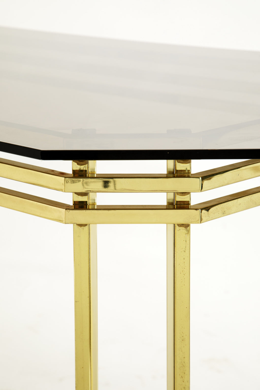 Rectangular table attributed to Romeo Rega from the 1970s