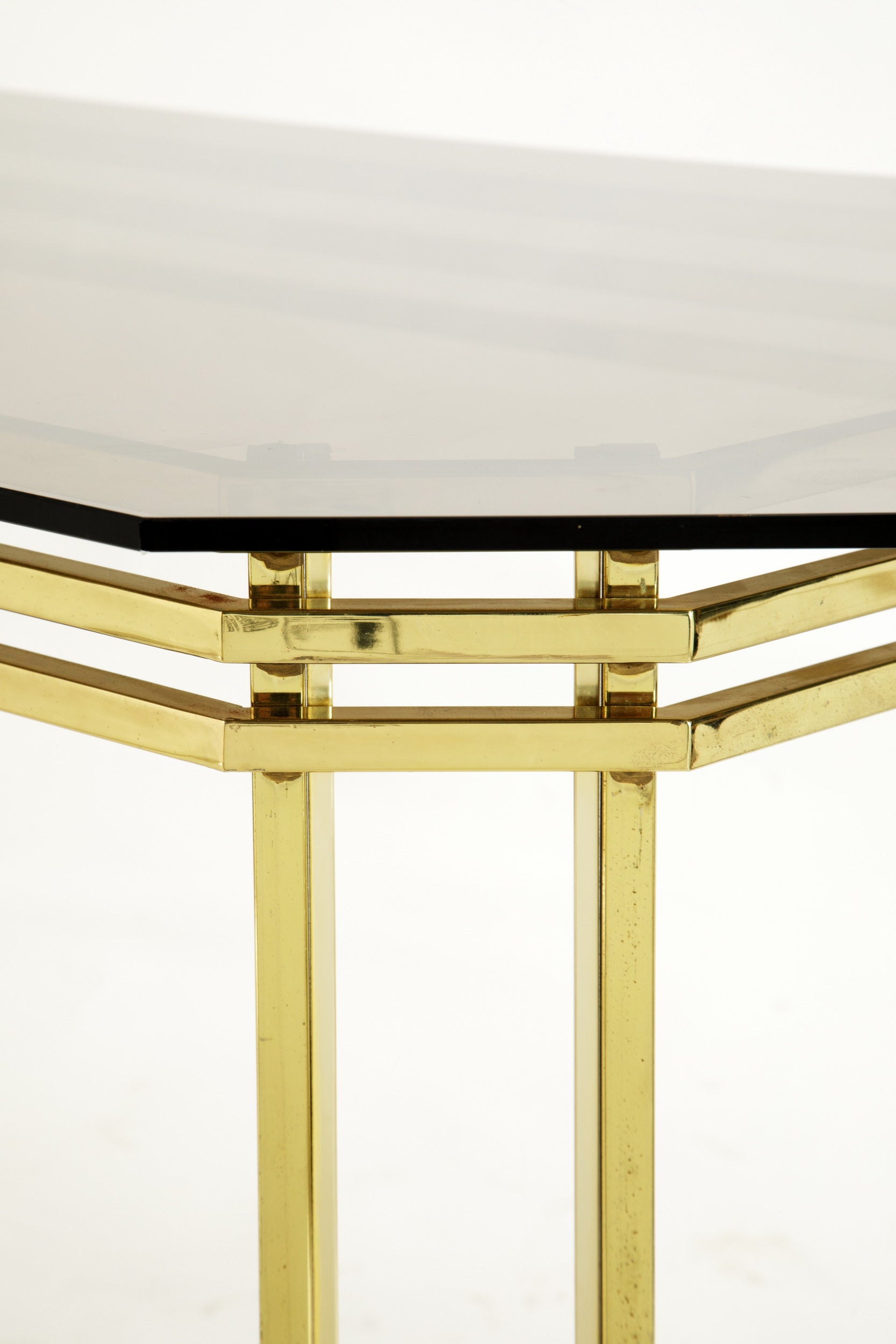 Rectangular table attributed to Romeo Rega from the 1970s