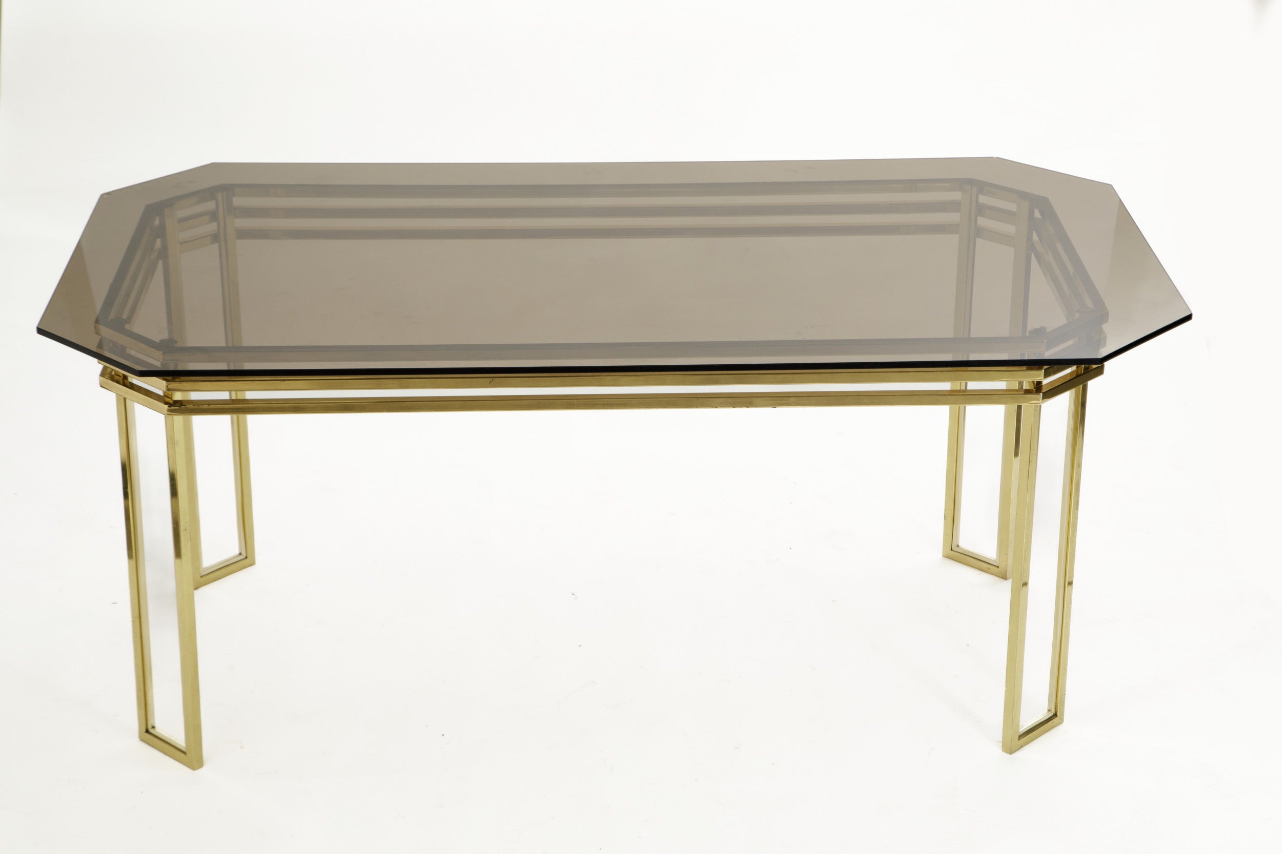 Rectangular table attributed to Romeo Rega from the 1970s