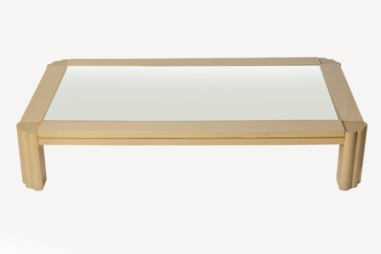 Tavolo salotto Alain Delon anni 70 per Maison Jansen