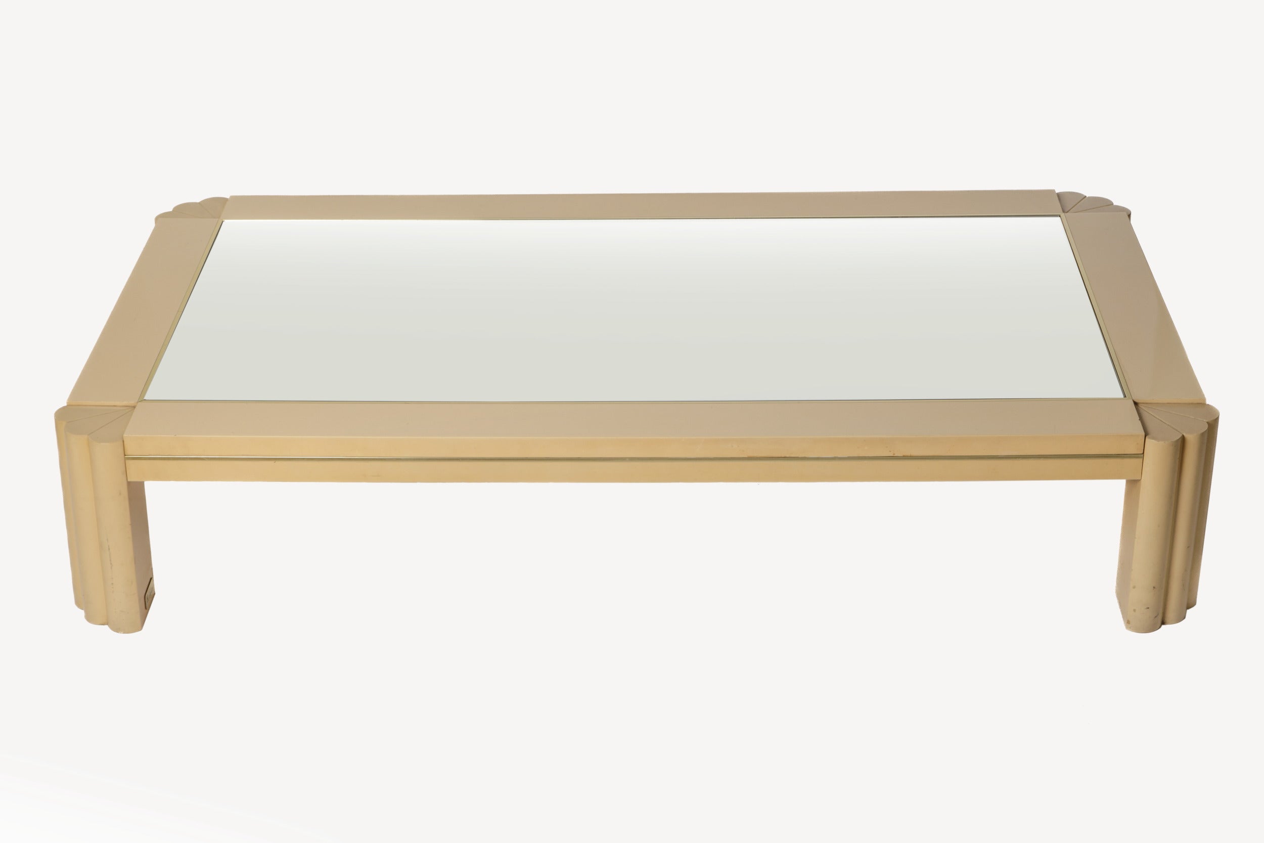 Alain Delon coffee table from the 1970s for Maison Jansen
