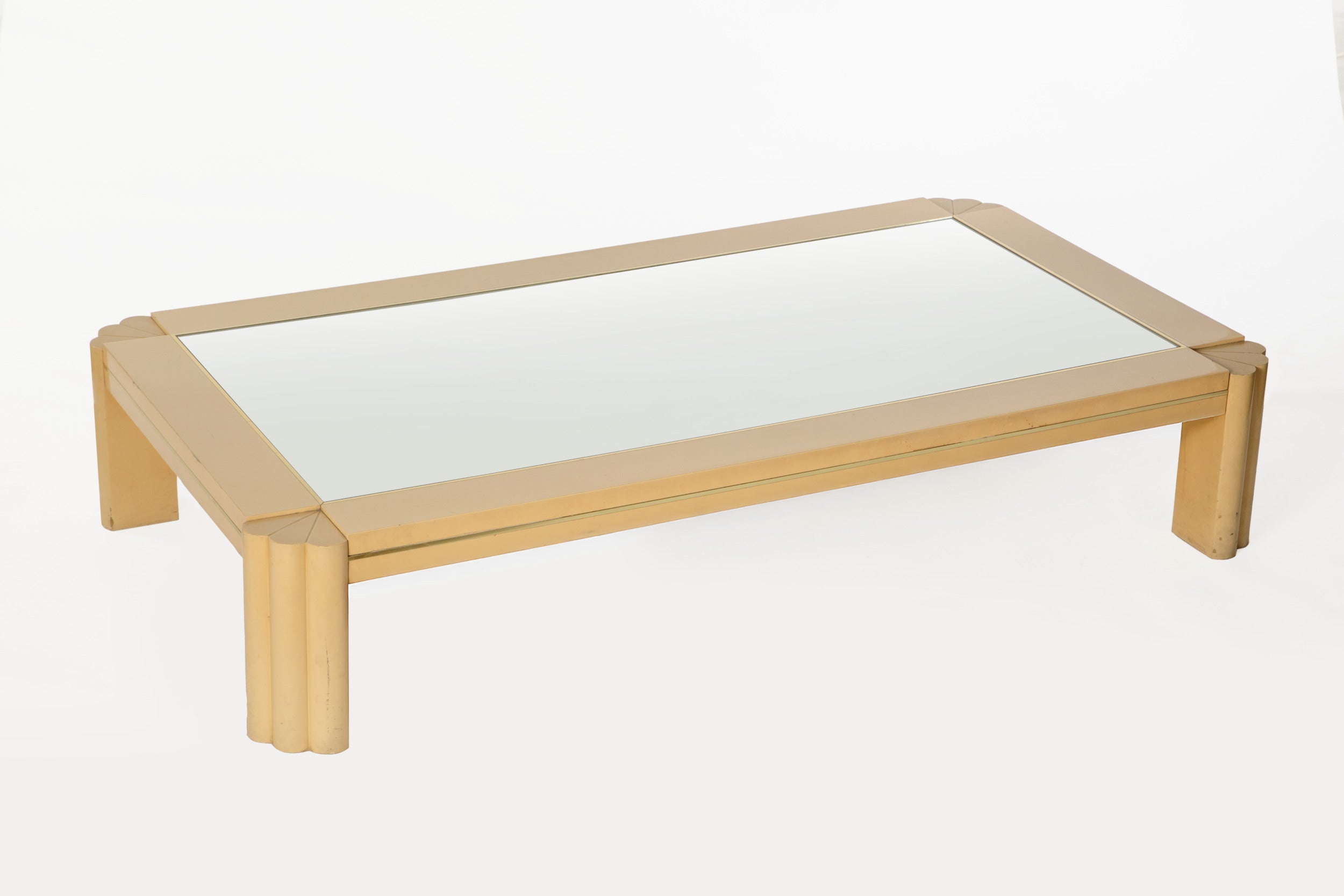 Alain Delon coffee table from the 1970s for Maison Jansen