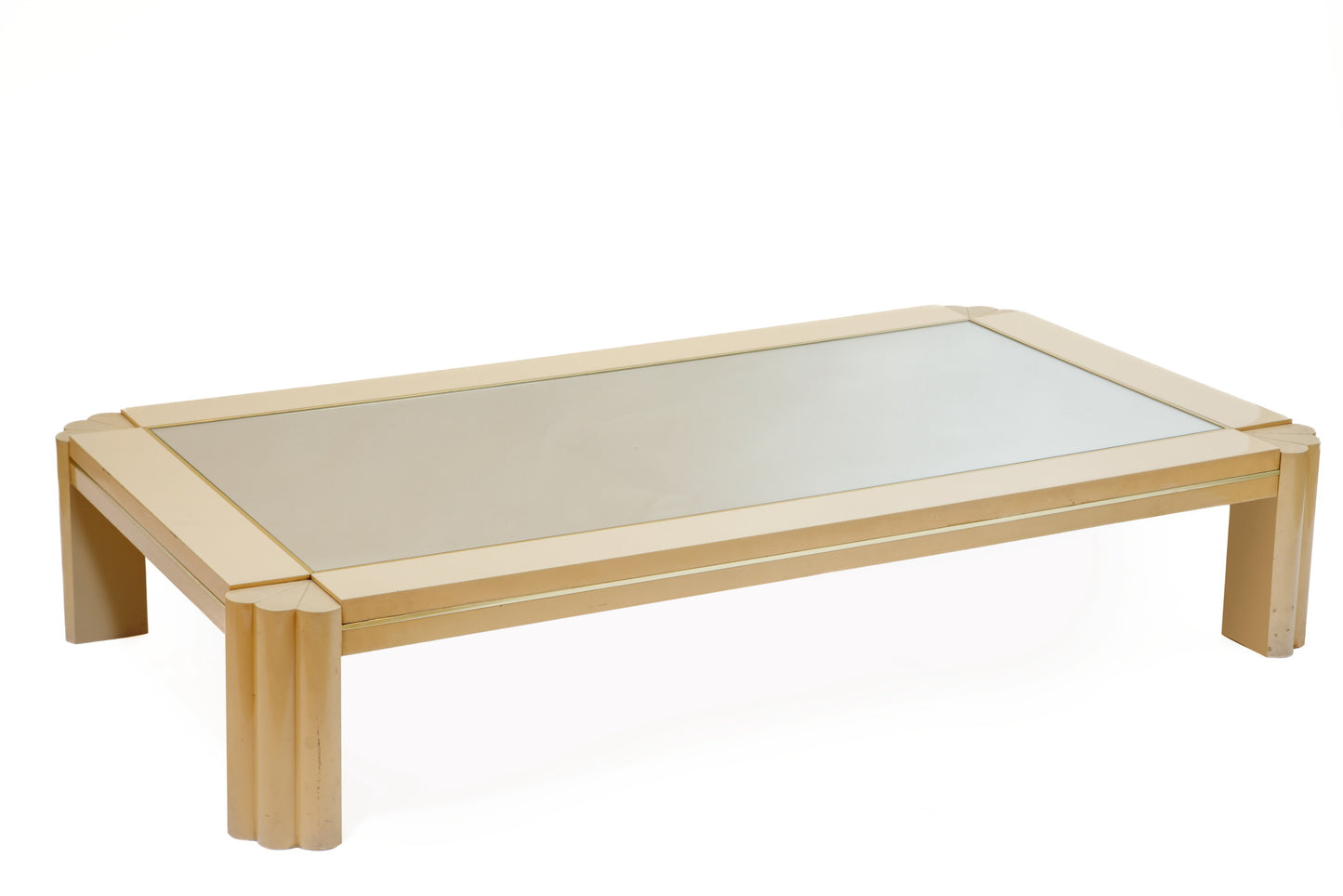 Tavolo salotto Alain Delon anni 70 per Maison Jansen