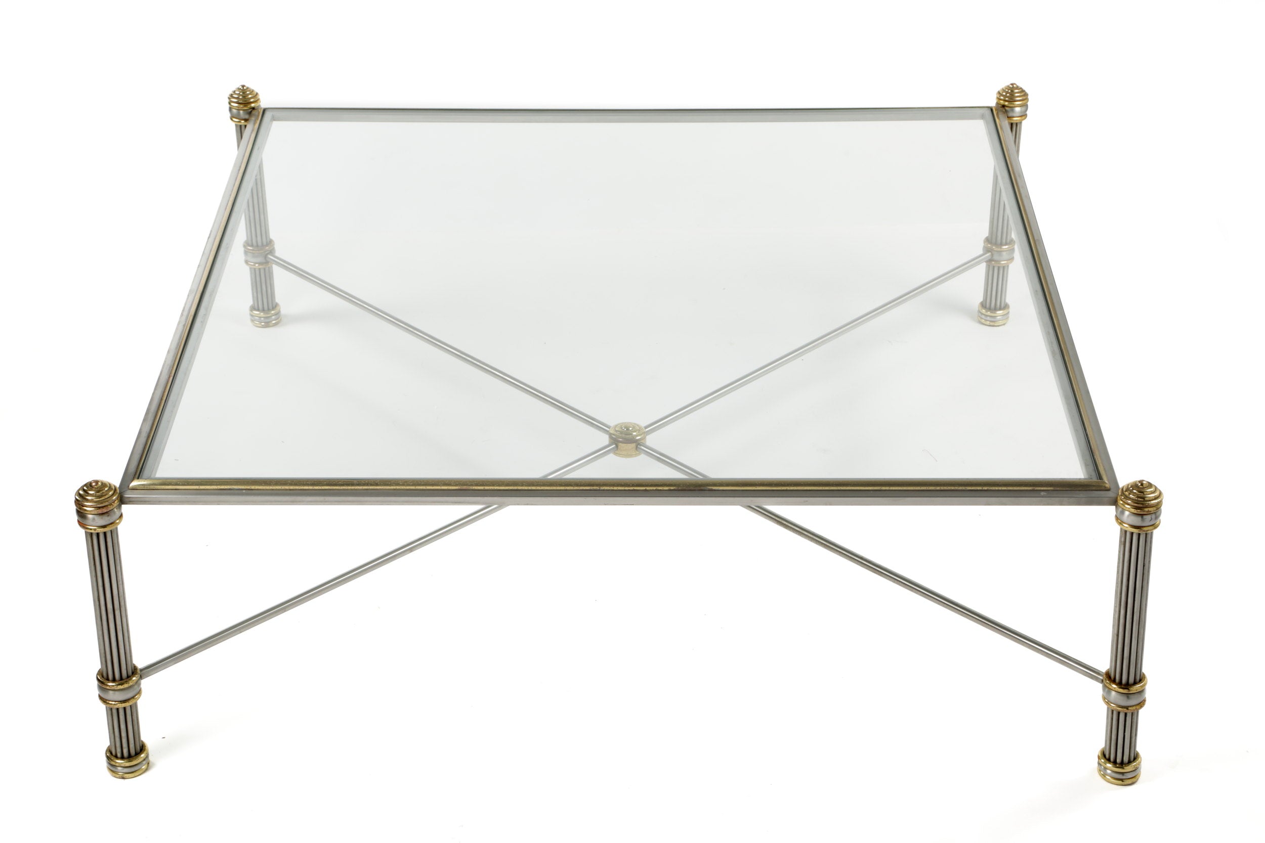 Square living room table from the 60s