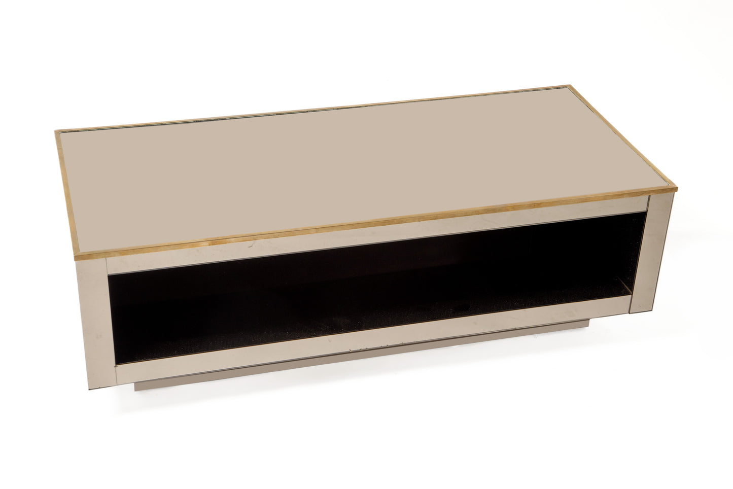 Tavolo salotto specchiato anni 70