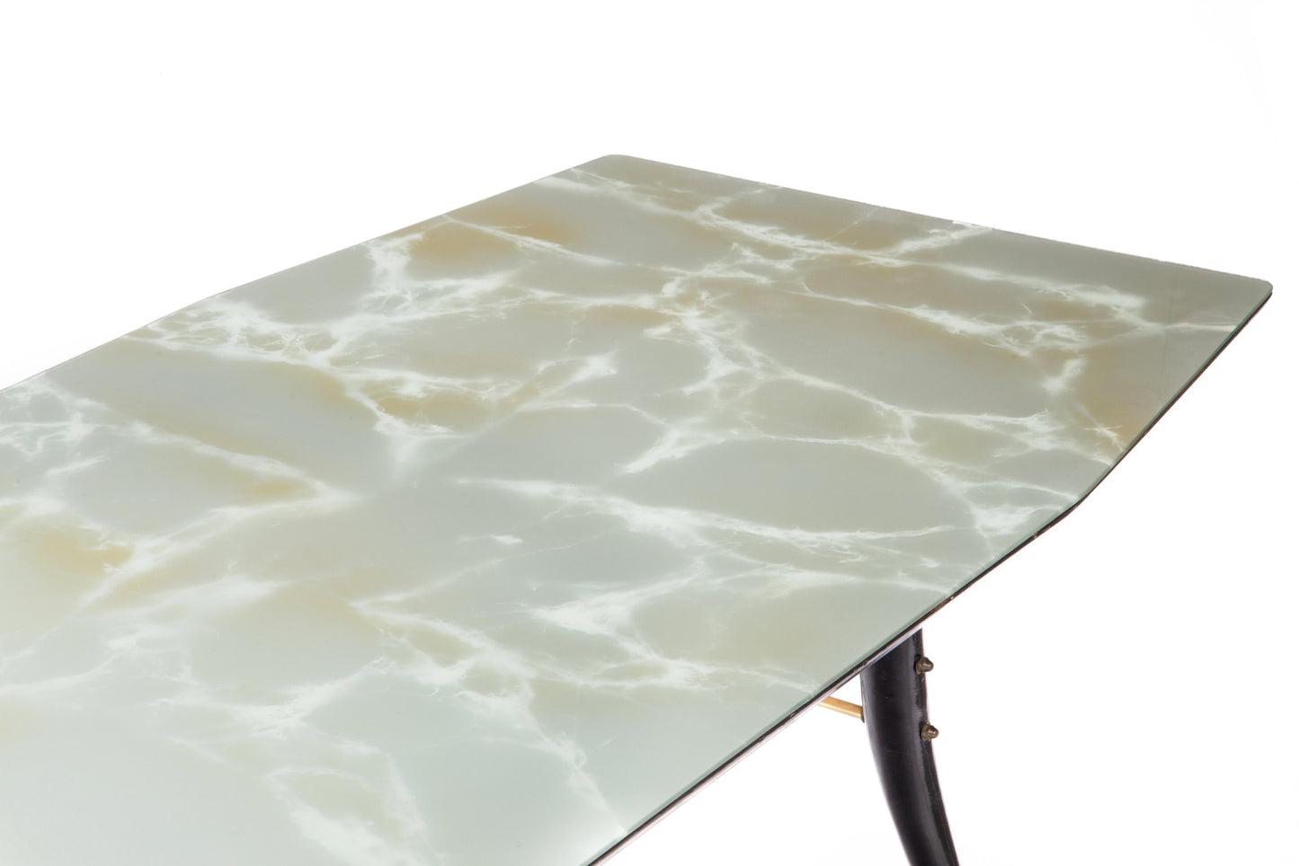 Vittorio Dassi marbled glass table from the 60s