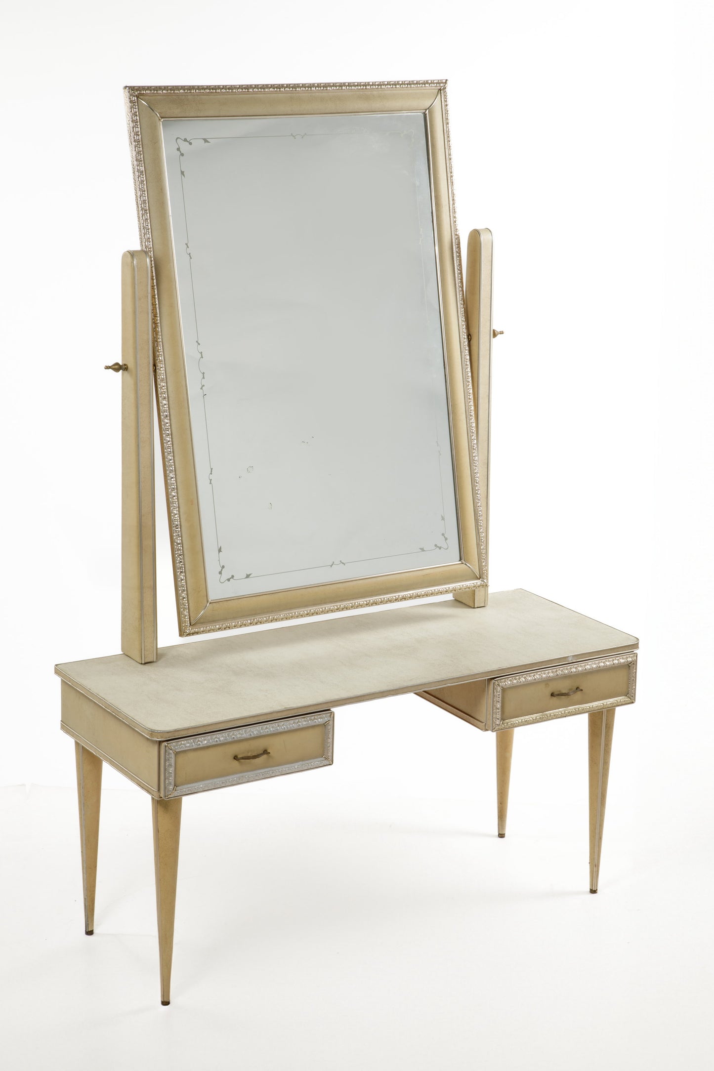 Dressing table with small bench Umberto Mascagni 50s