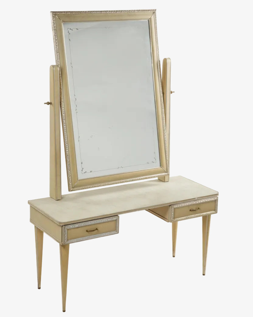 Dressing table with small bench Umberto Mascagni 50s