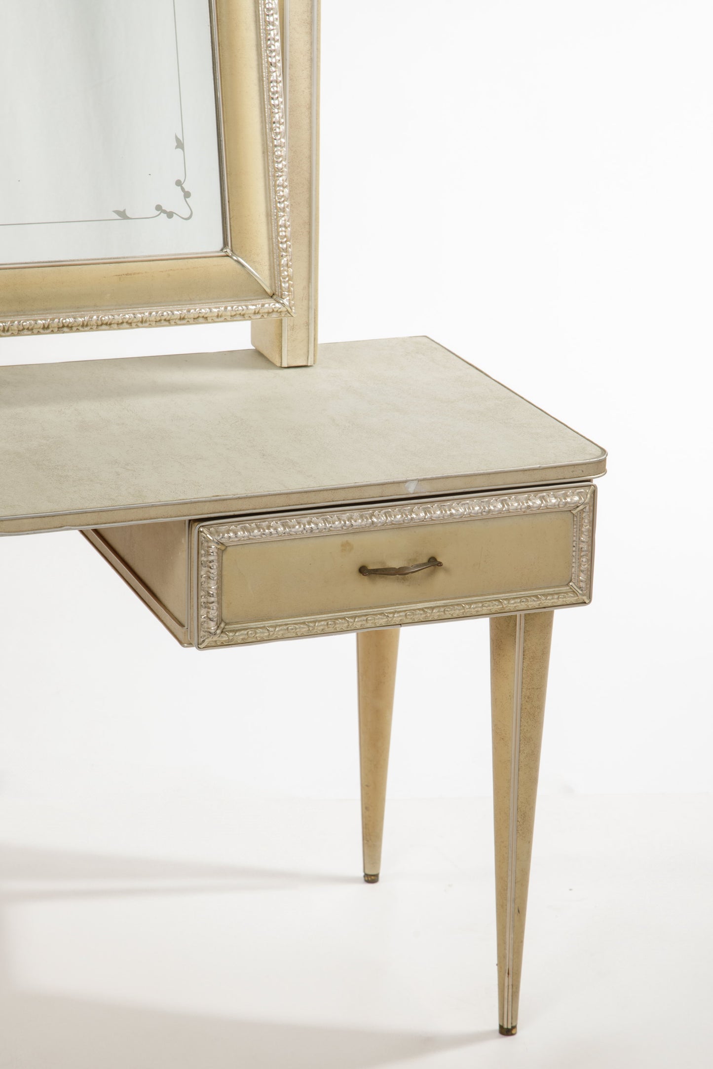 Dressing table with small bench Umberto Mascagni 50s