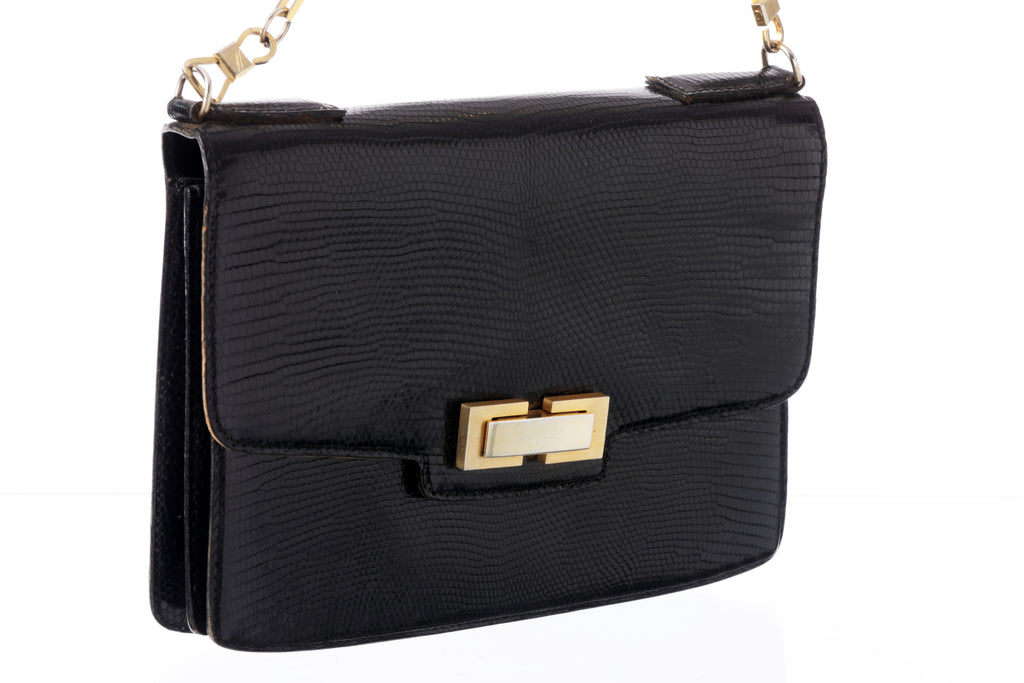 Fendi 50's reptile shoulder bag