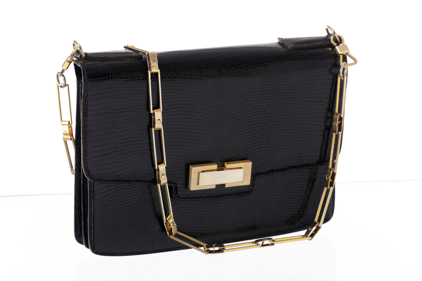 Fendi 50's reptile shoulder bag