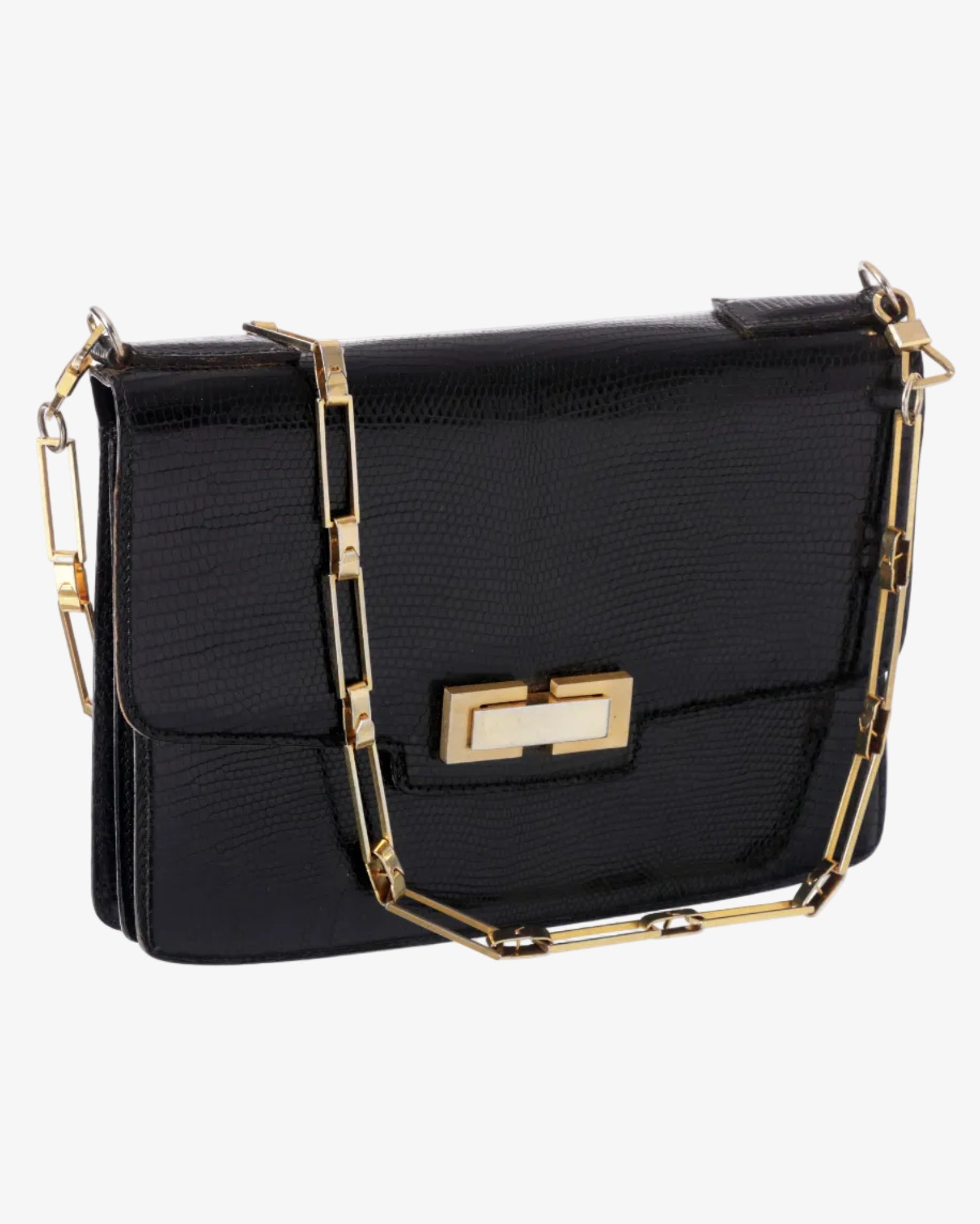 Fendi 50's reptile shoulder bag