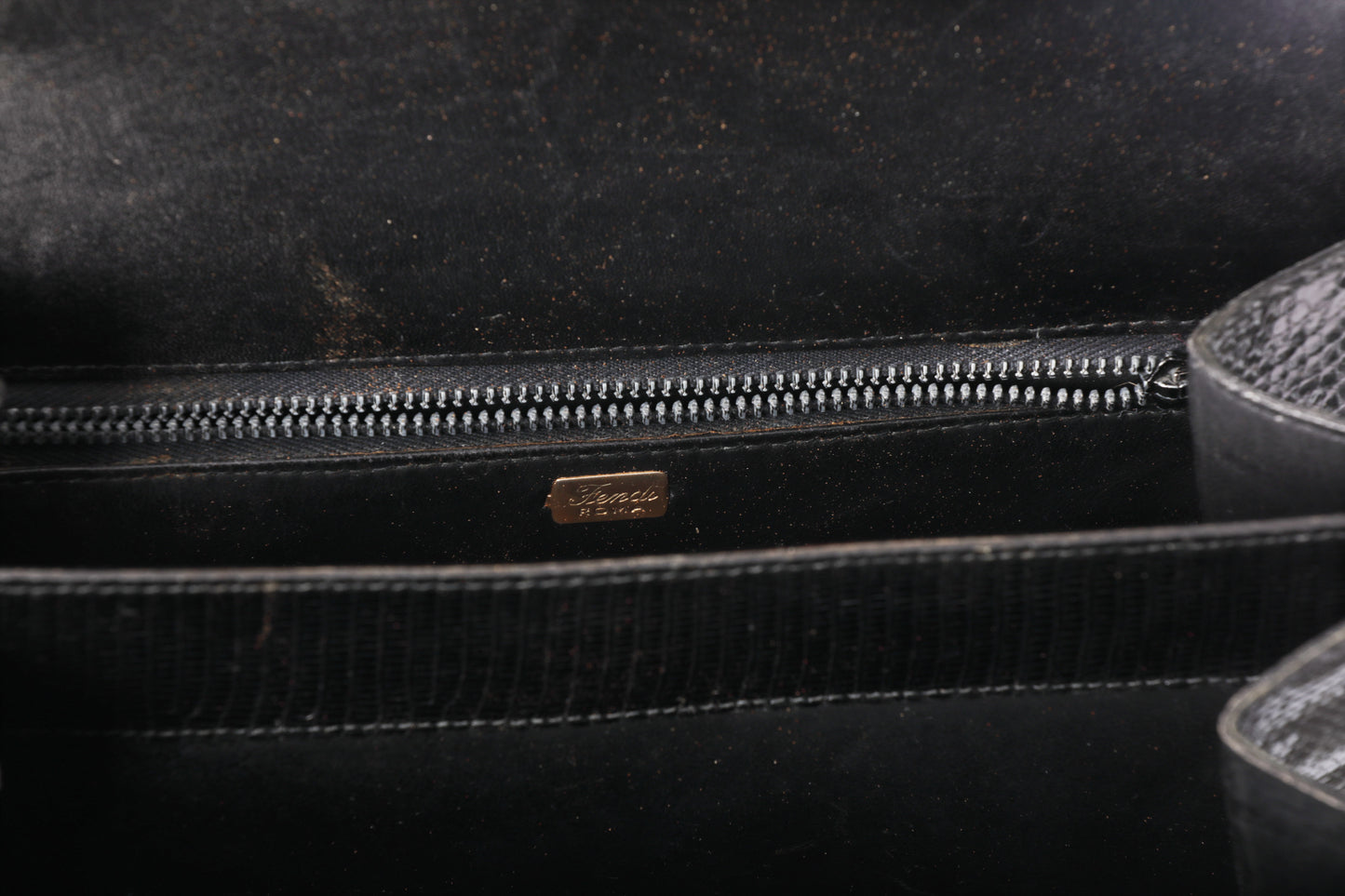 Fendi 50's reptile shoulder bag