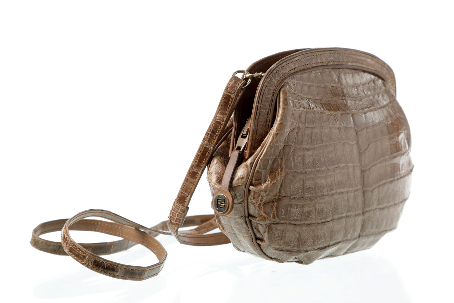 Fendi wild coconut shoulder bag