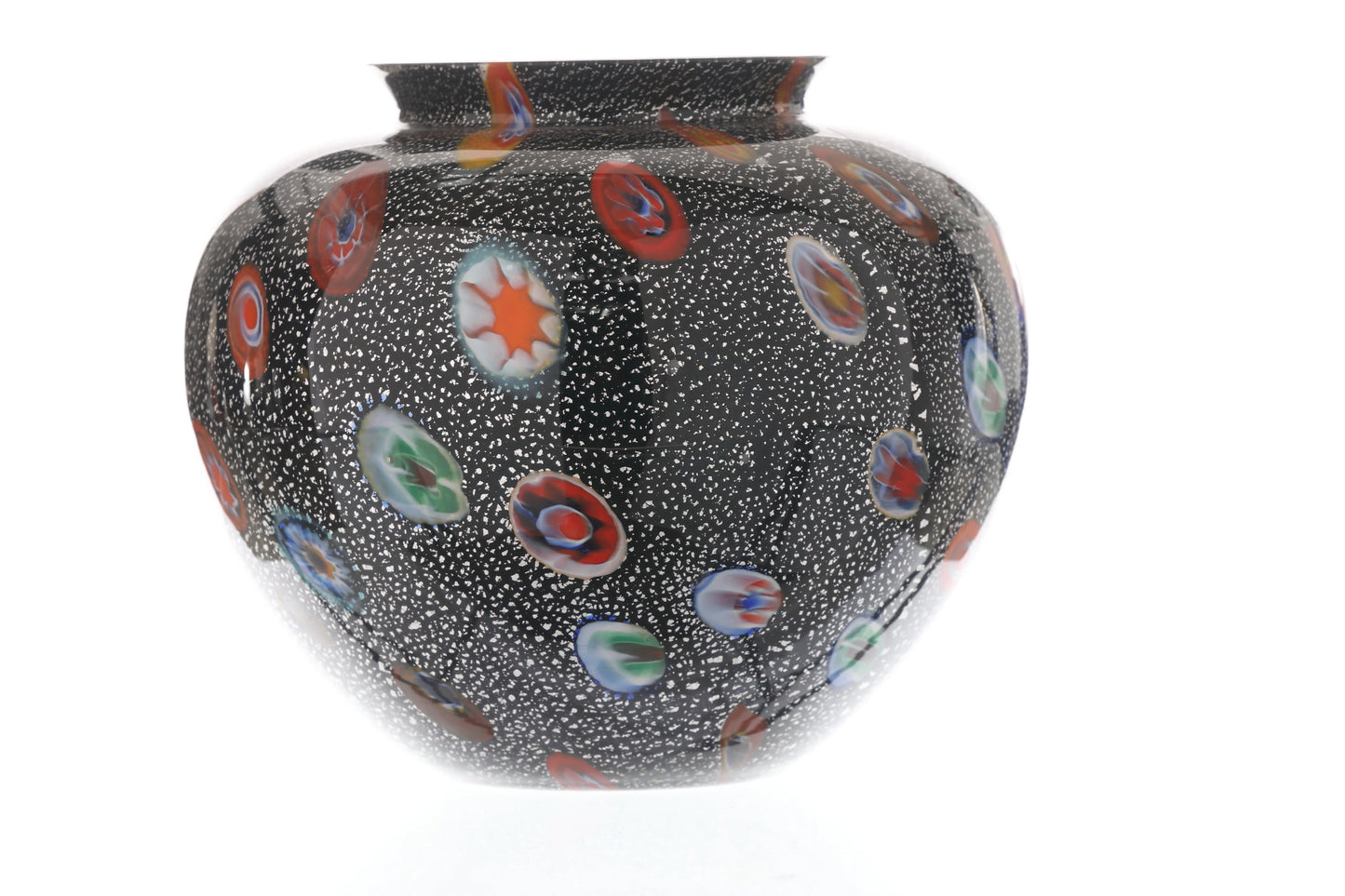 Michielotto Murano glass vase 1988