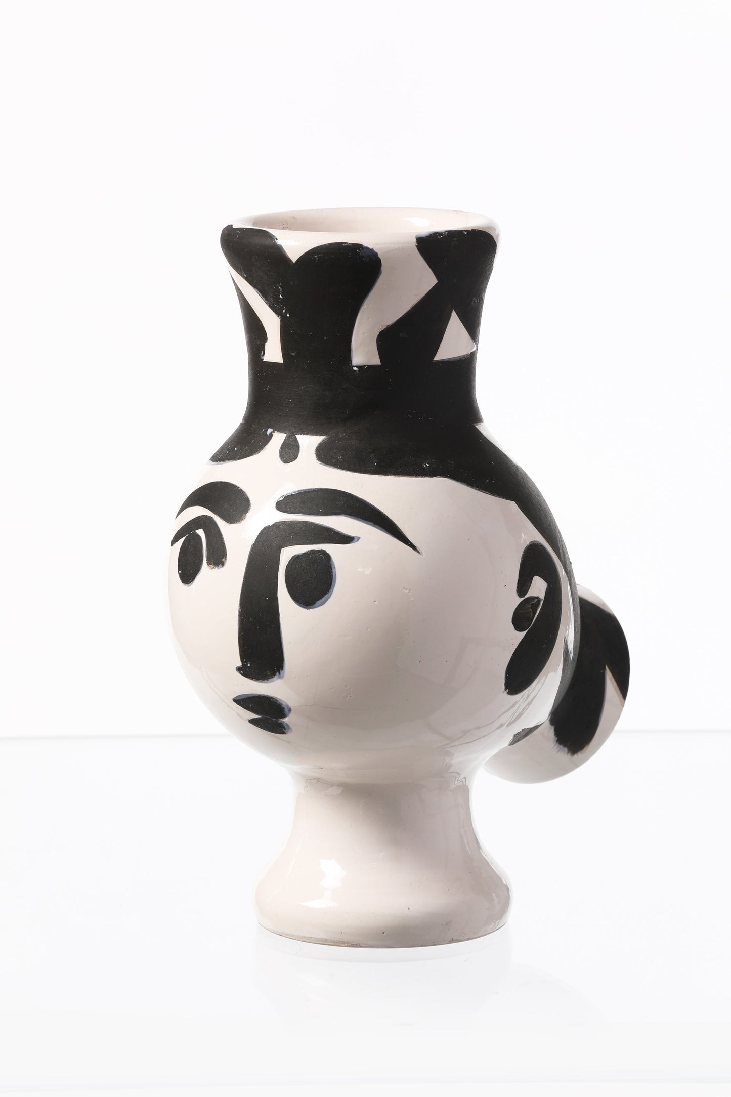 Pablo Picasso vase for Madoura Femme Chouette 1951