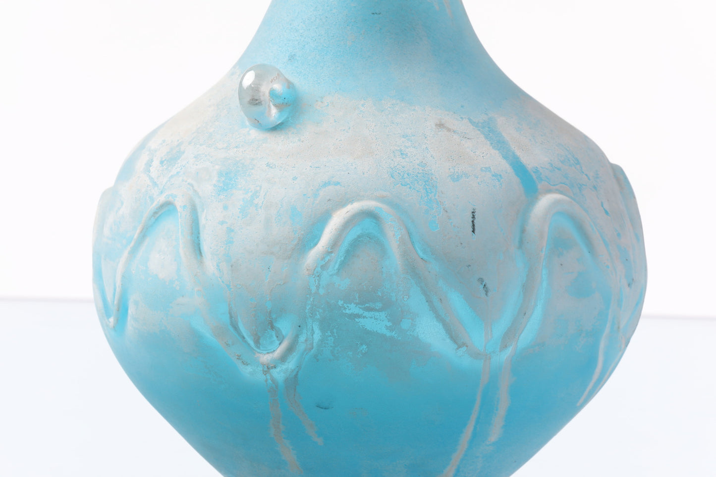 Two-handled vase Scavo Livio Seguso for Bisazza 1993