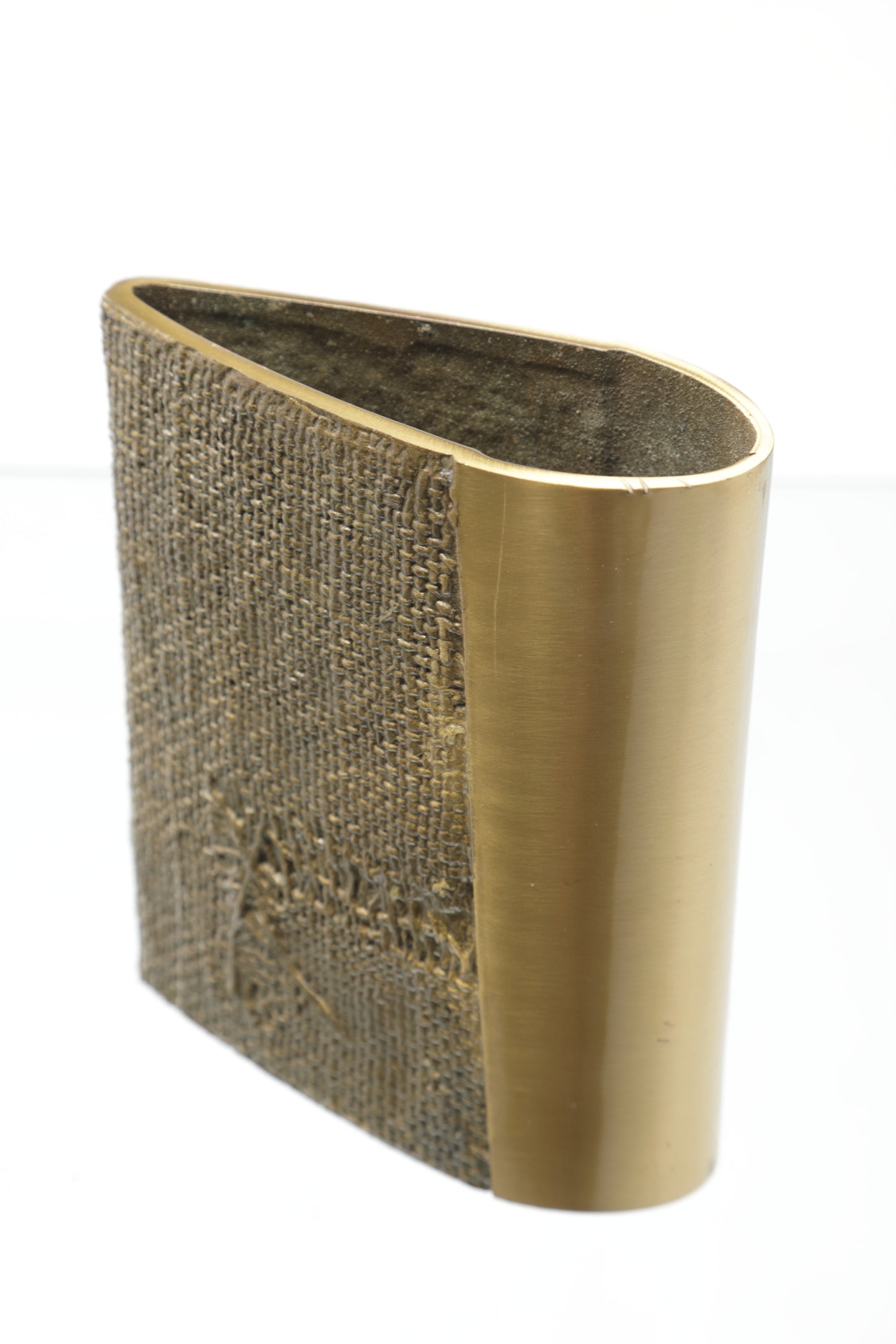 Vaso scultura brutalista Antonella Caprio Saviato anni 70