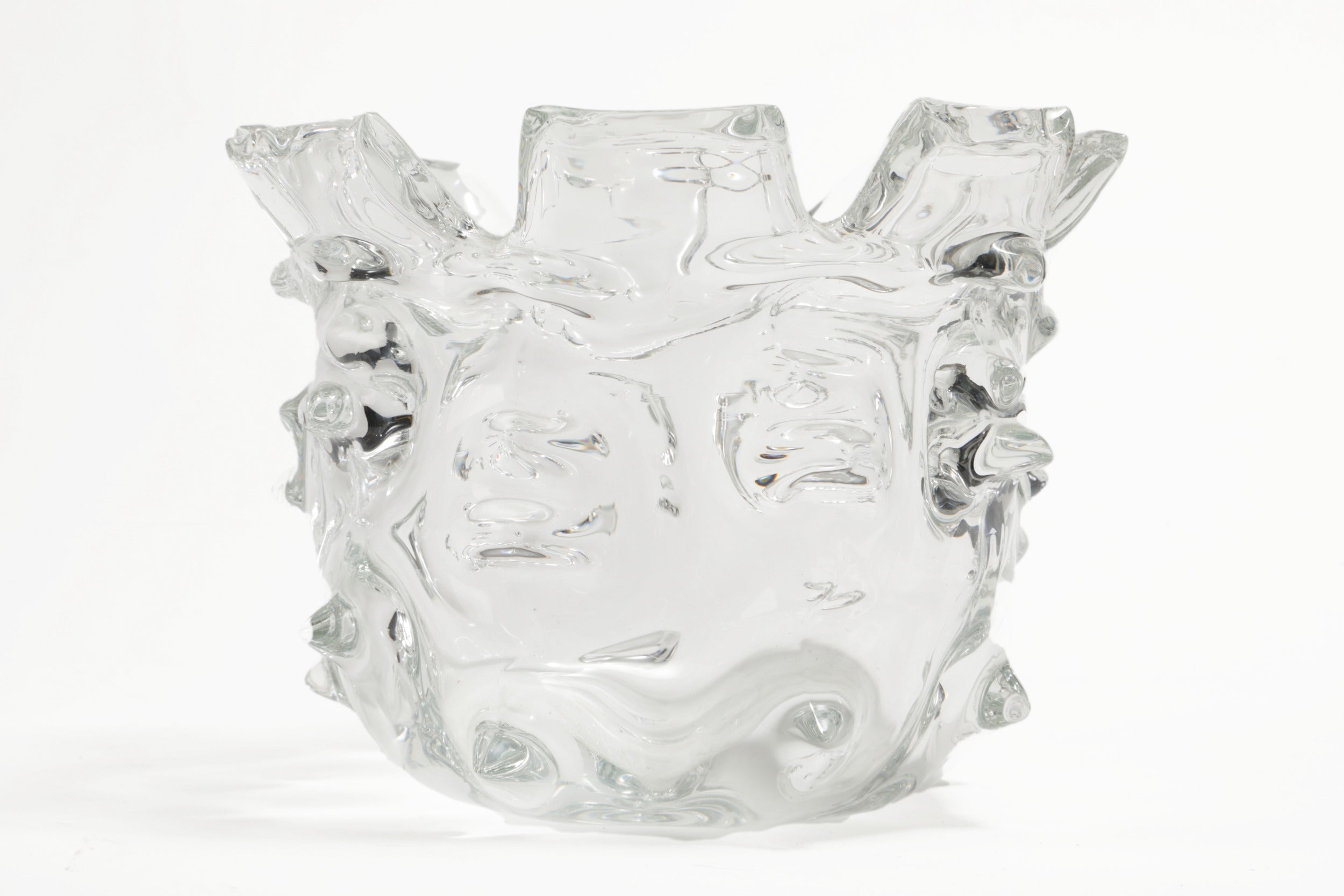 Barovier &amp; Toso Murano glass vase from the 1930s