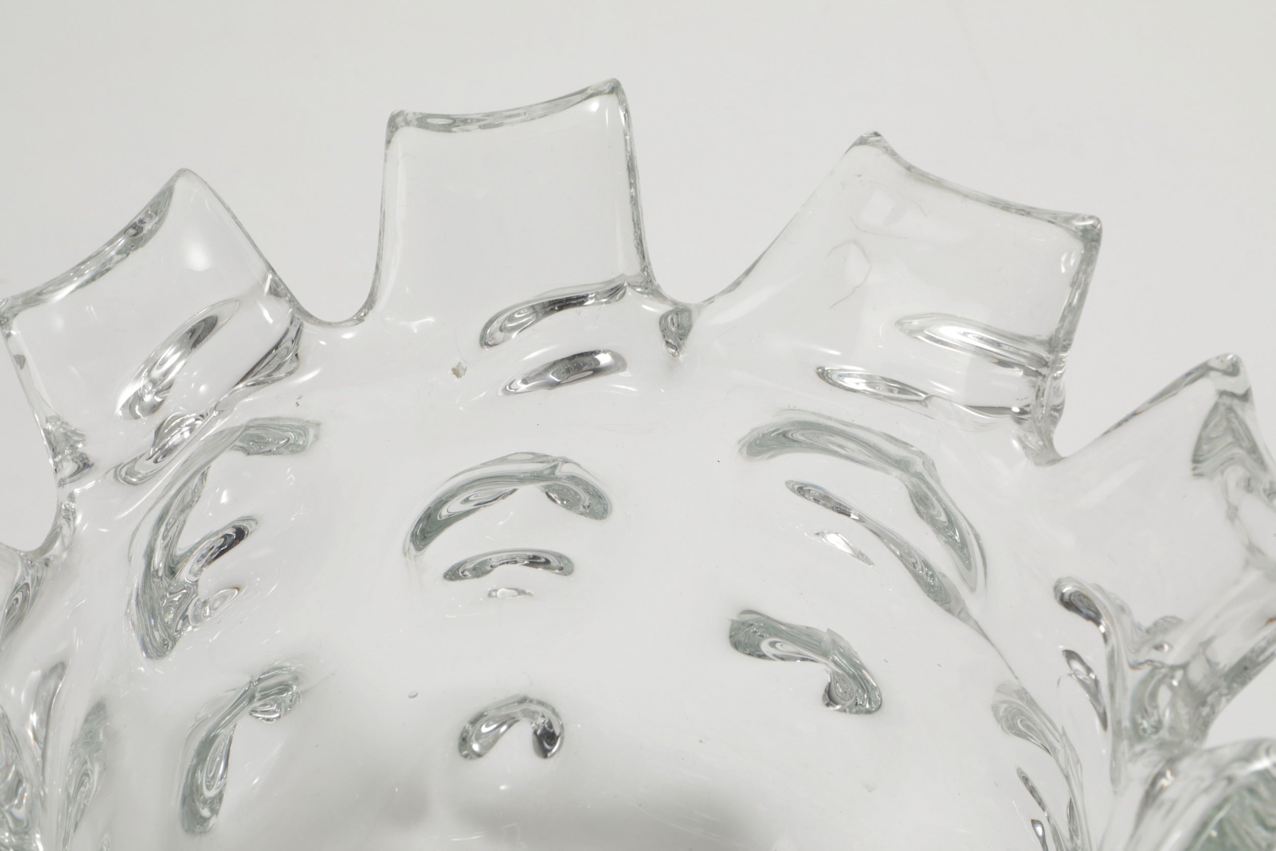 Barovier &amp; Toso Murano glass vase from the 1930s