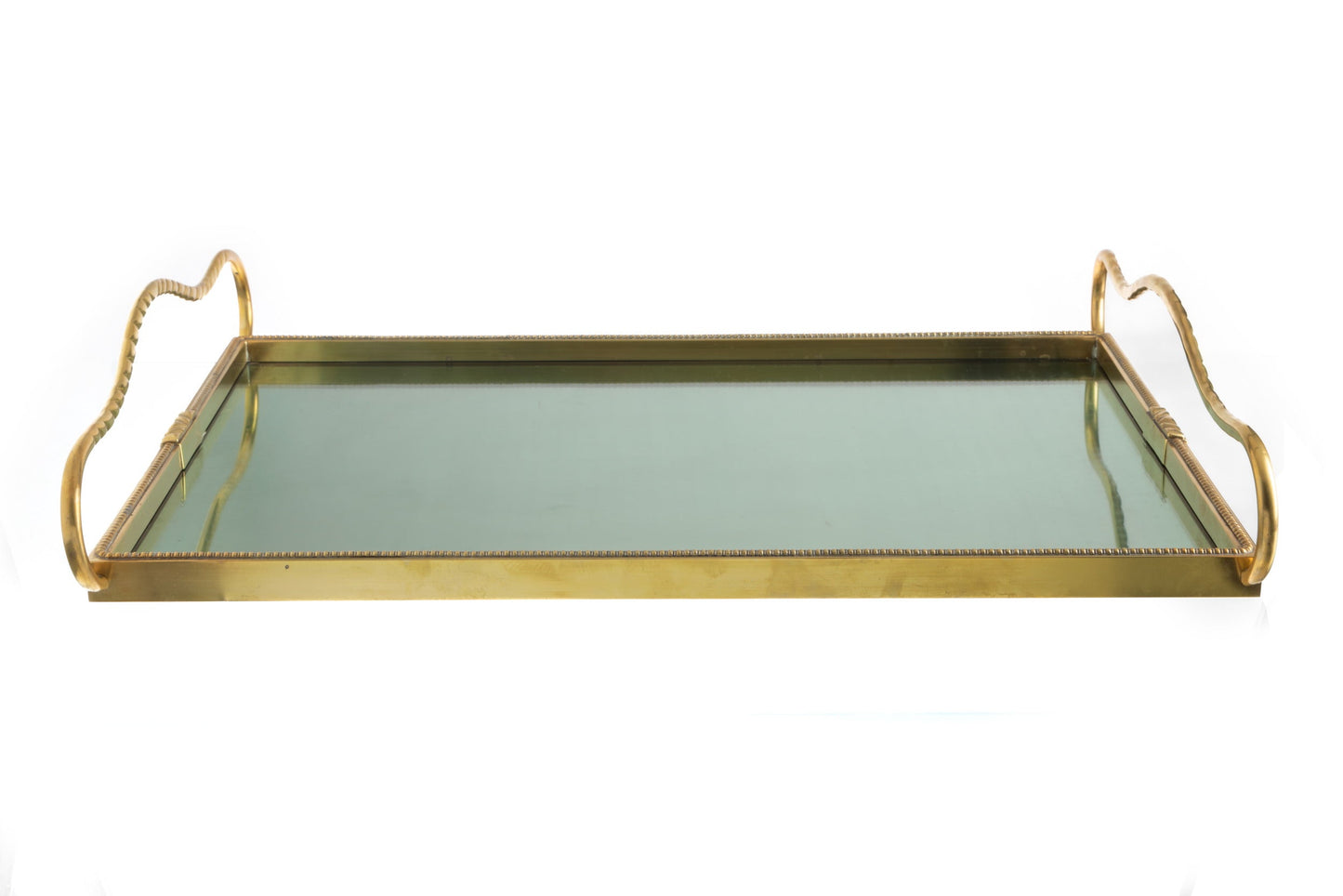 1950s tray with shaped handles