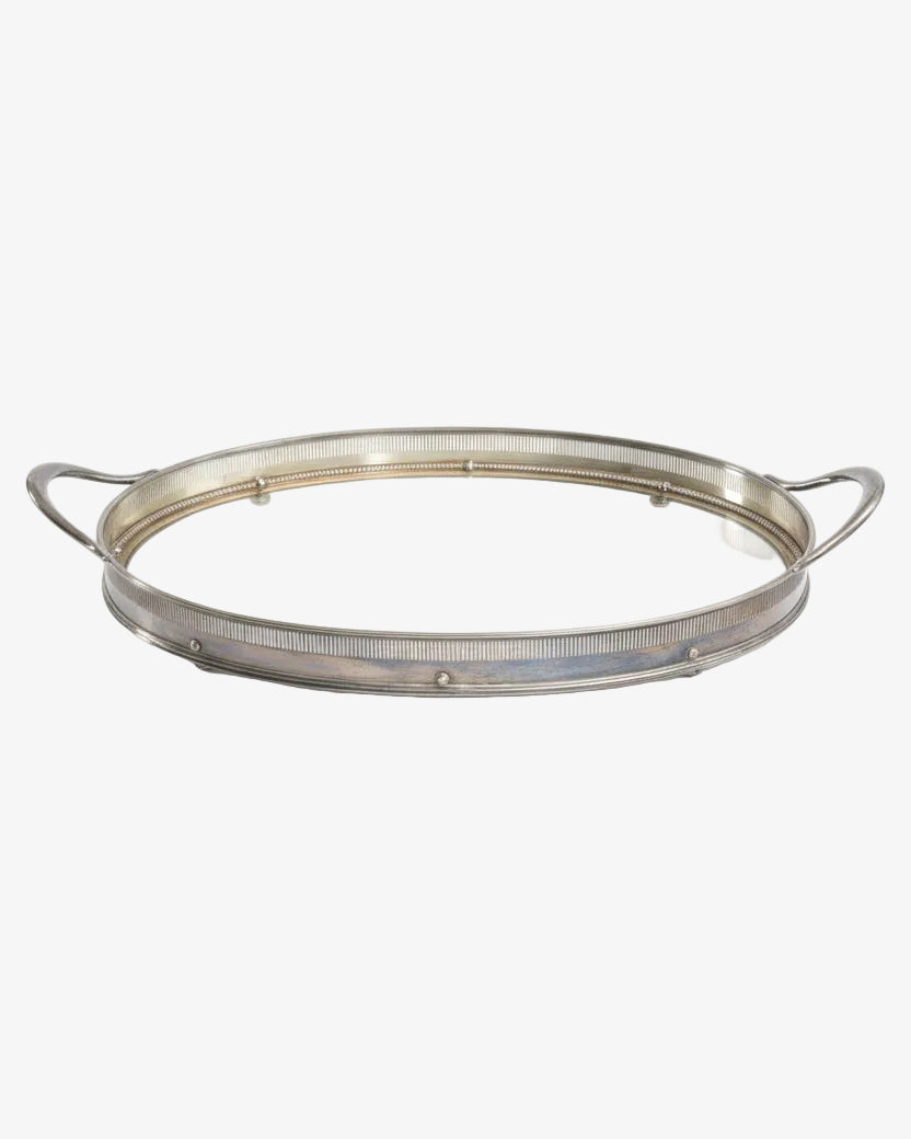 1960s oval English tray